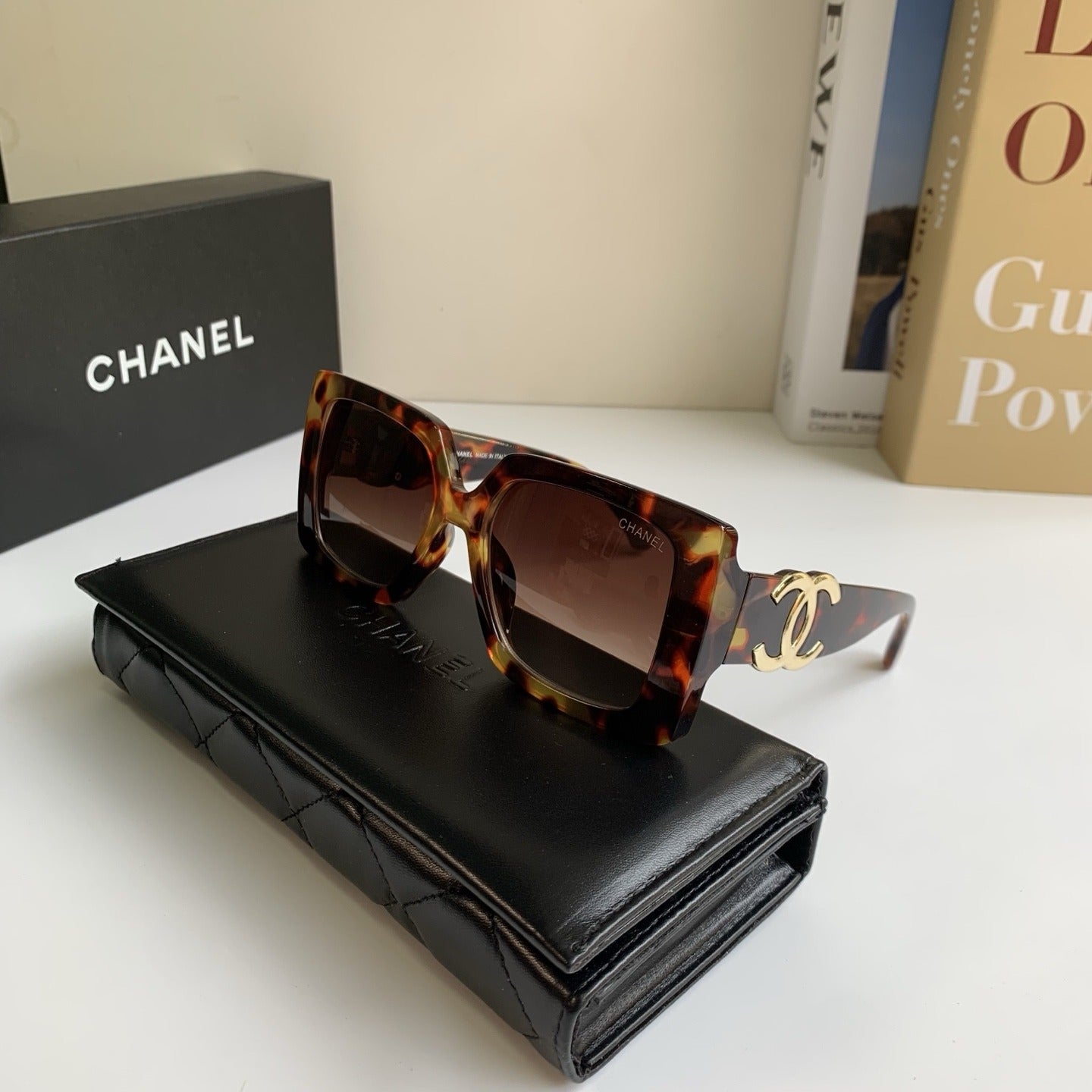 Chanel Logo Sunglasses