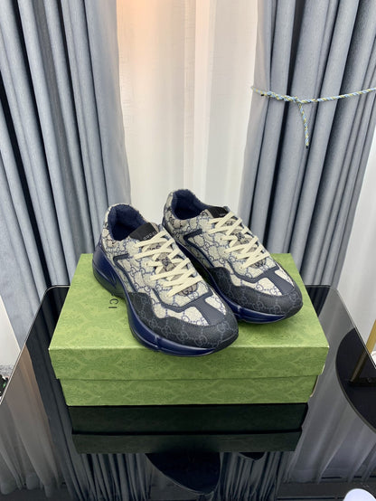 Gucci Lambskin Leather Sneakers