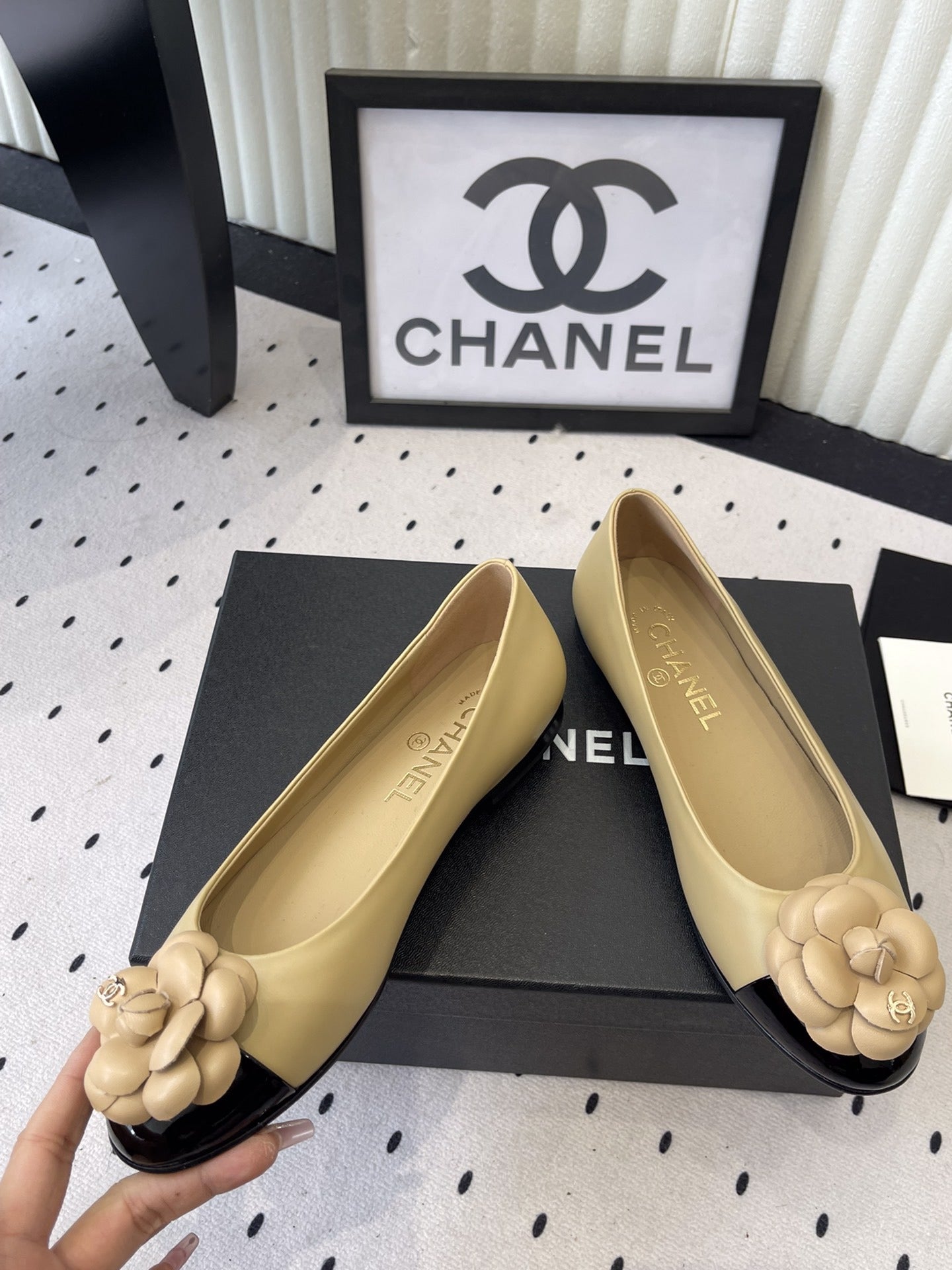 Chanel Lambskin Leather Shoes