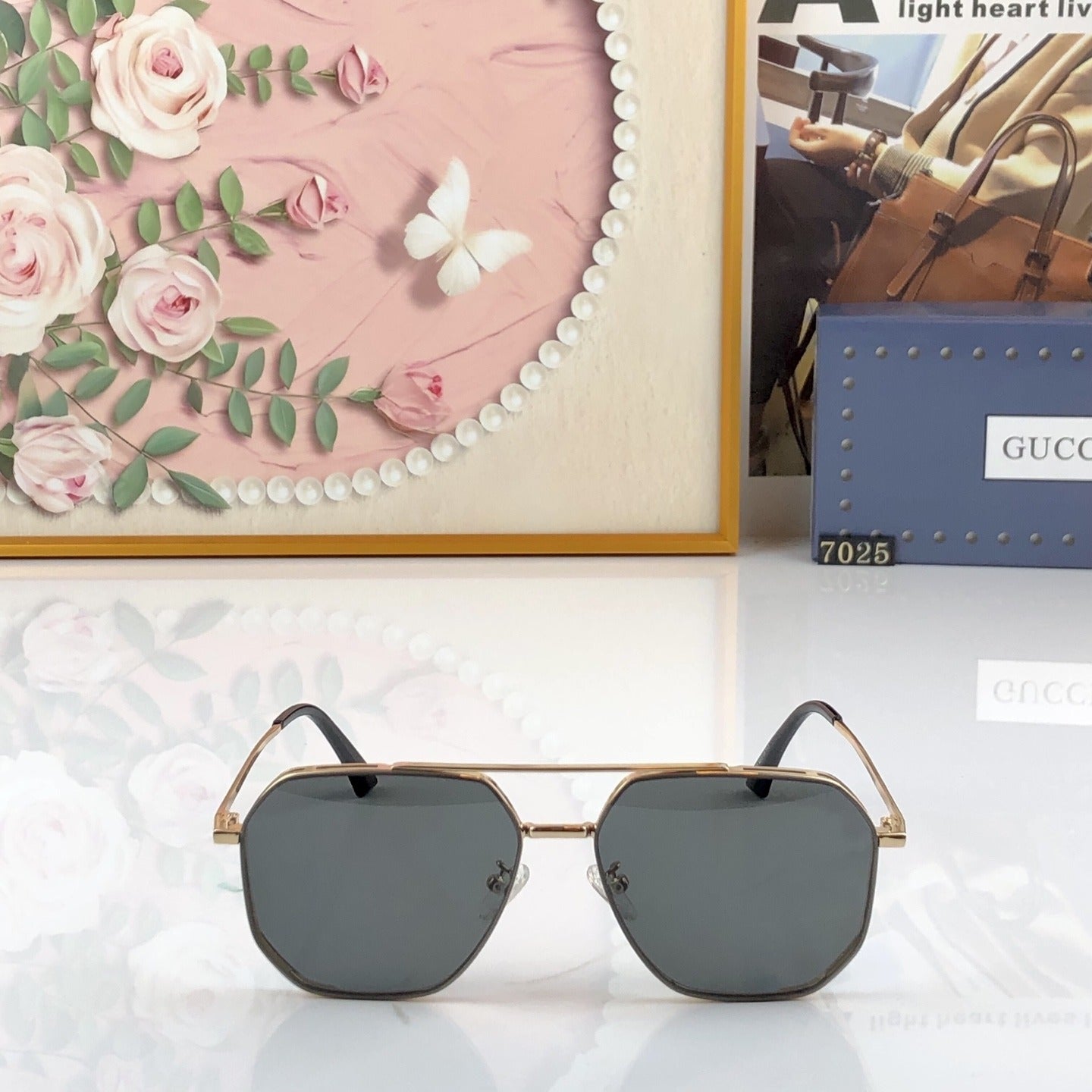 Gucci Nylon Vintage-Finish Sunglasses