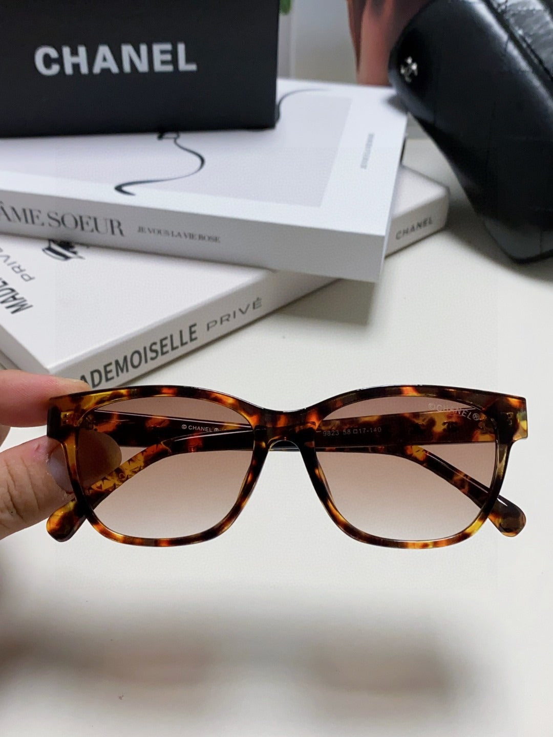 Chanel Logo Sunglasses
