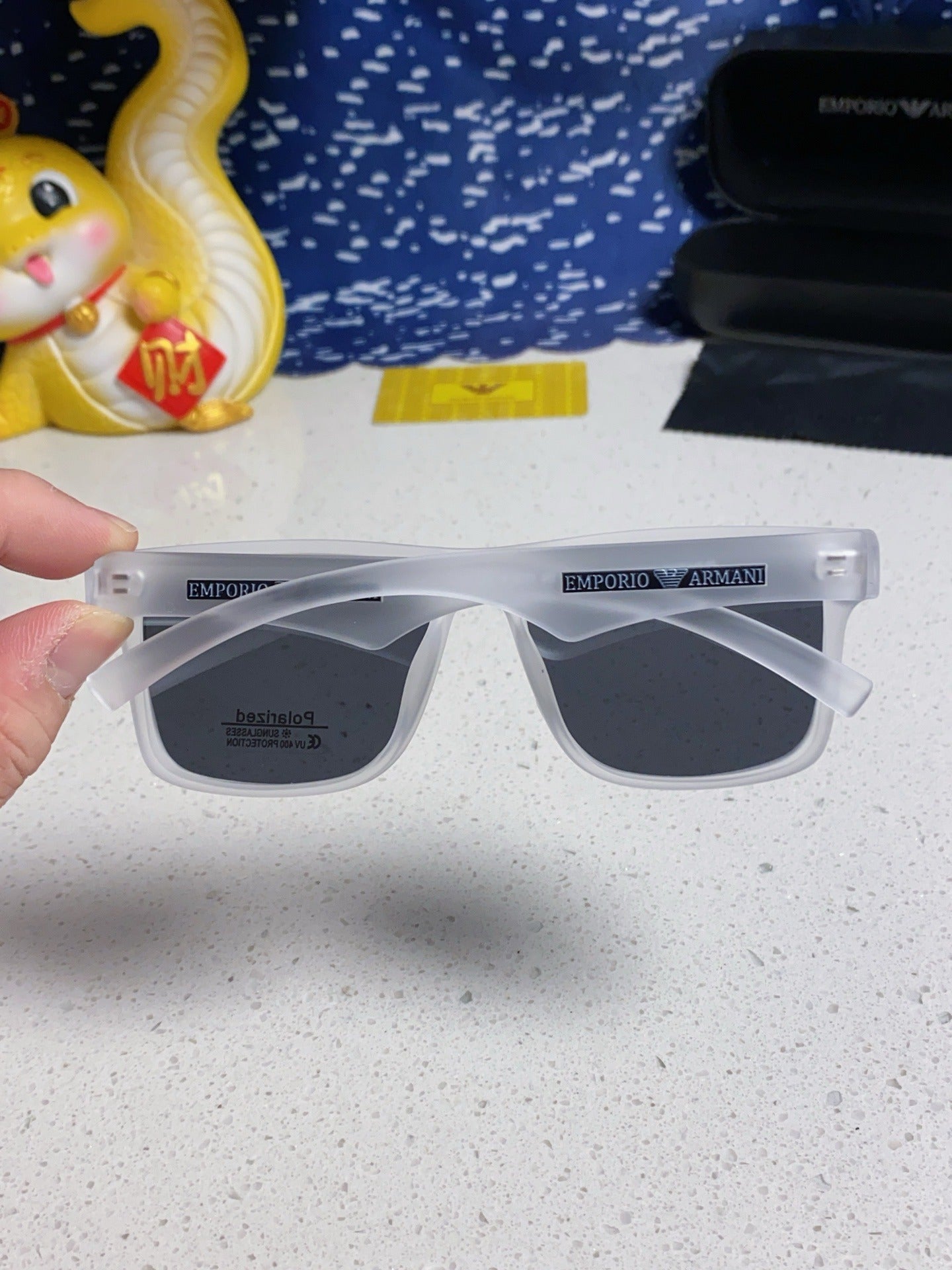 Emporio Armani Vintage-Finish Sunglasses