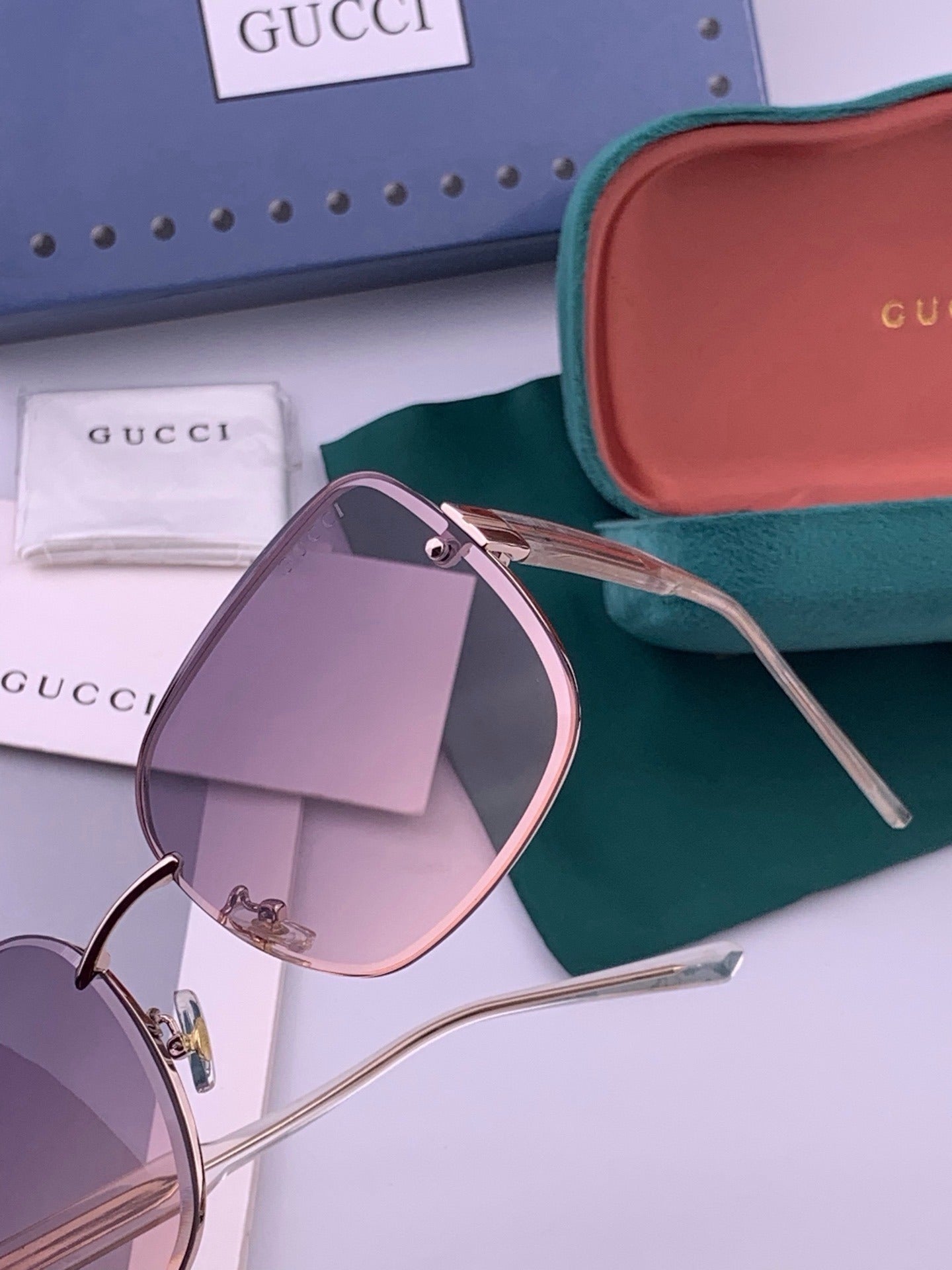 Gucci Nylon & Stainless Steel Sunglasses