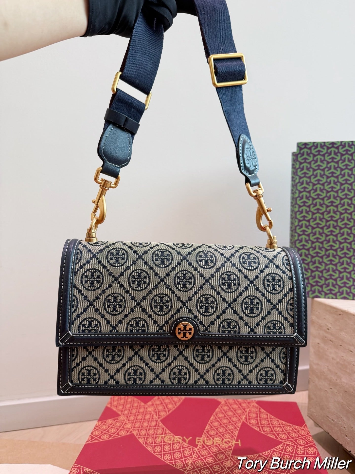 Tory Burch Monogram Handbag