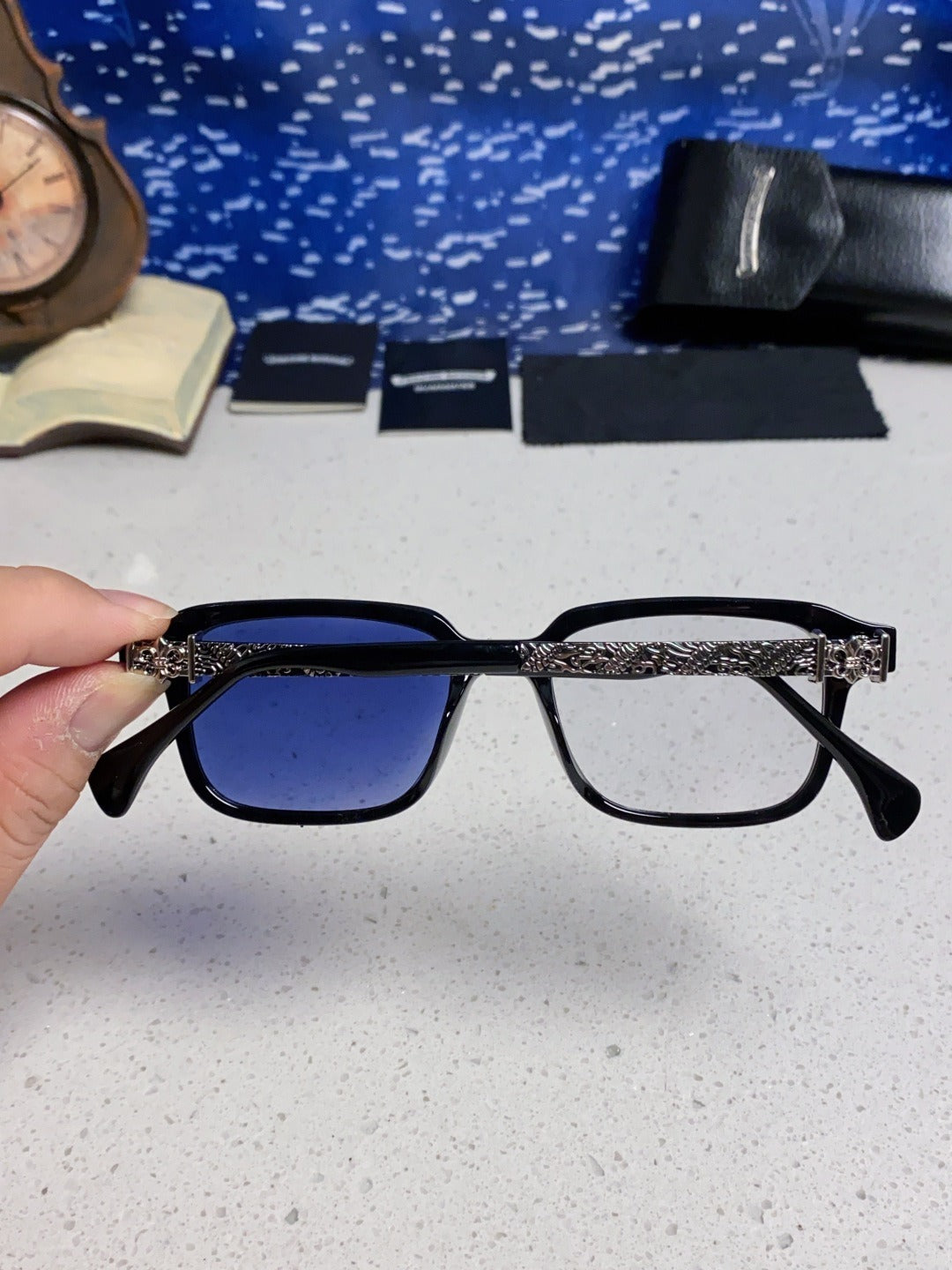 Chrome Hearts Vintage-Finish Sunglasses