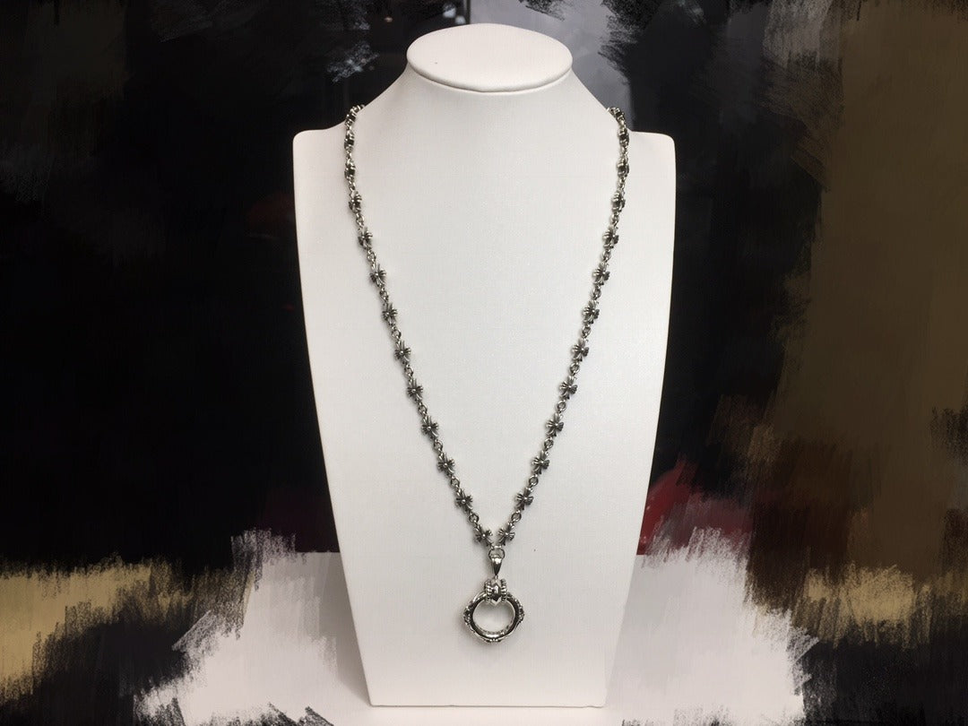 Chrome Hearts Hoop Necklace