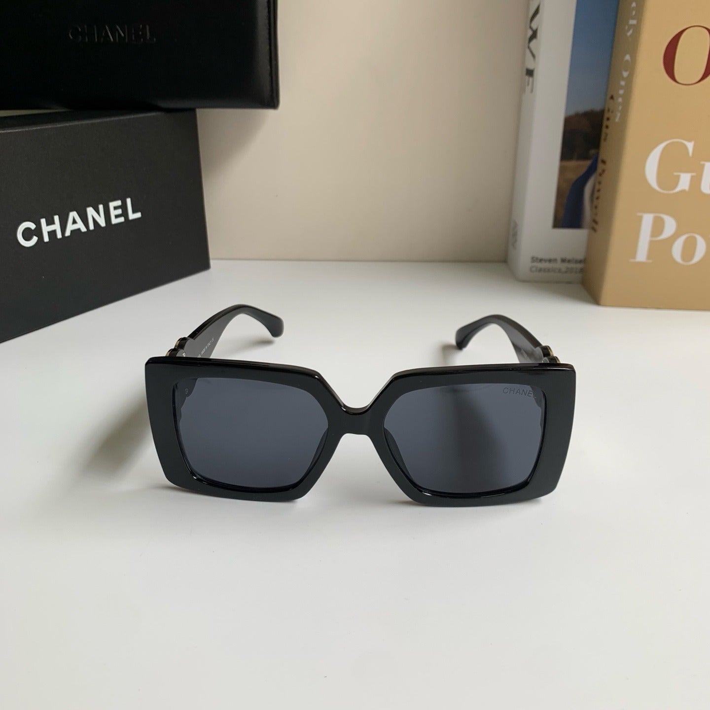 Chanel Logo Sunglasses