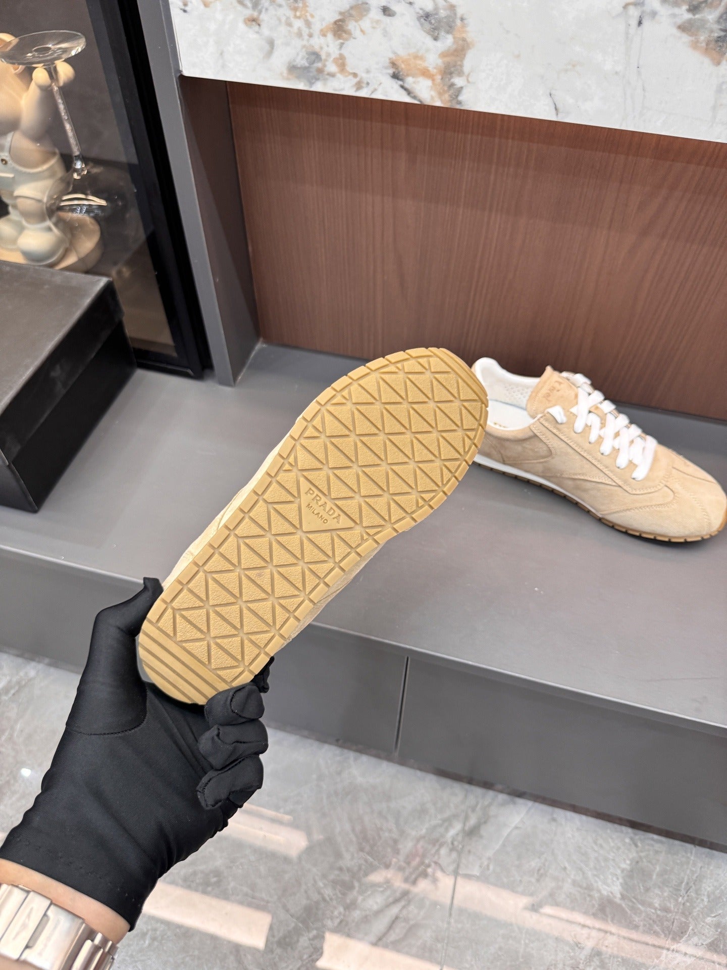 Prada Lambskin Leather Shoes