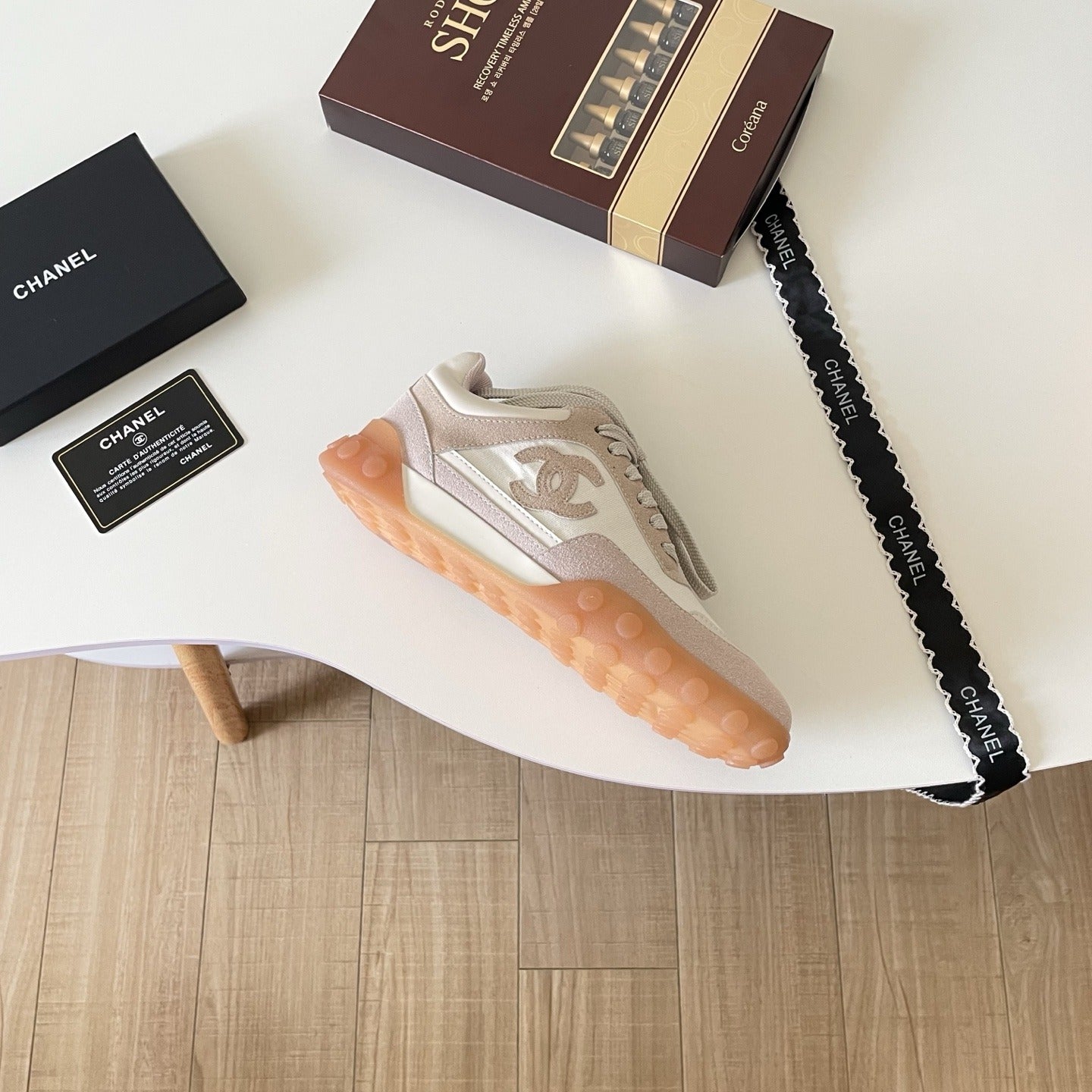 Chanel Leather Sneakers