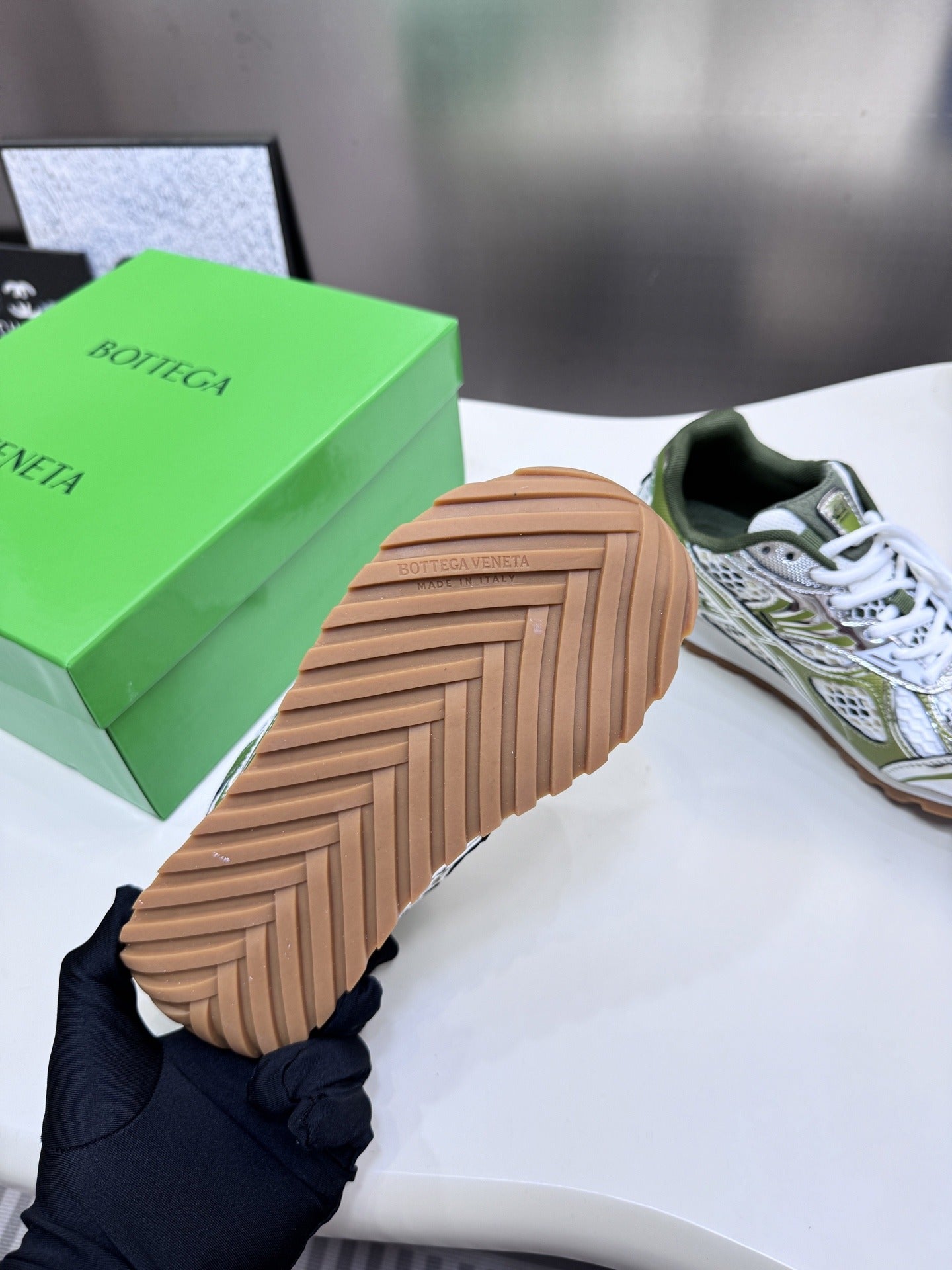 Bottega Veneta Colorblock Sneakers