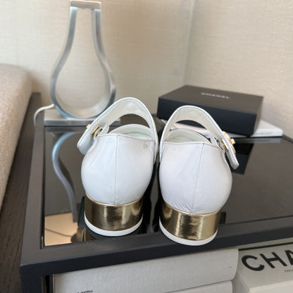 Chanel Lambskin Leather Shoes