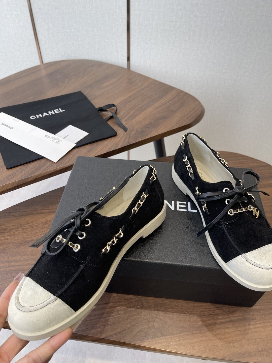 Chanel Chain Shoes