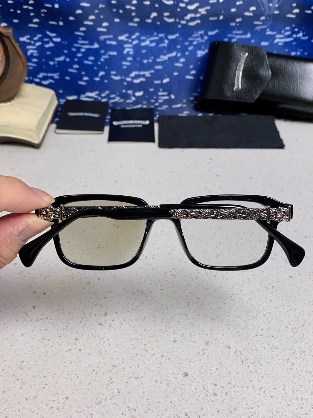 Chrome Hearts Vintage-Finish Sunglasses