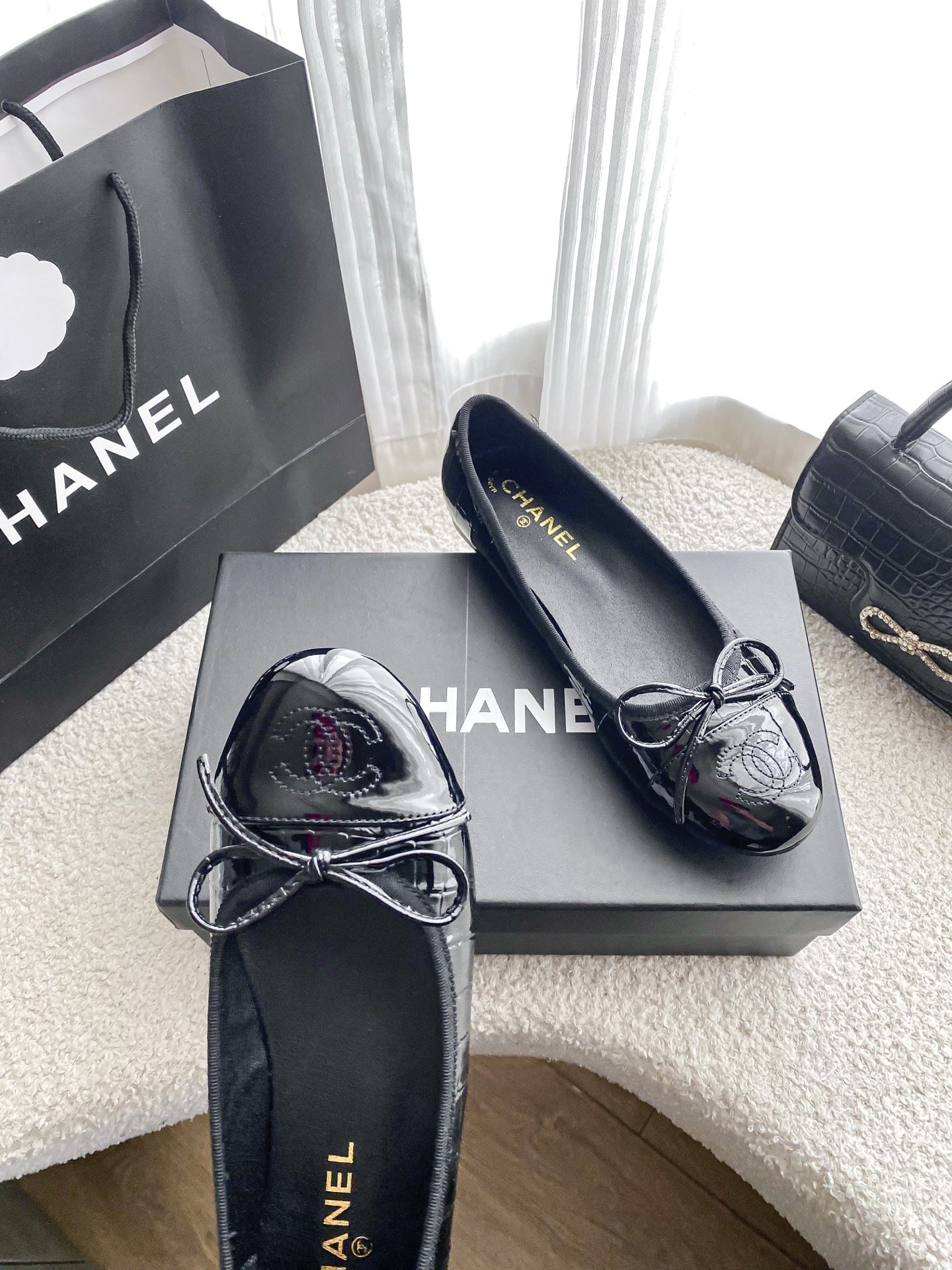 Chanel Bow Shoes