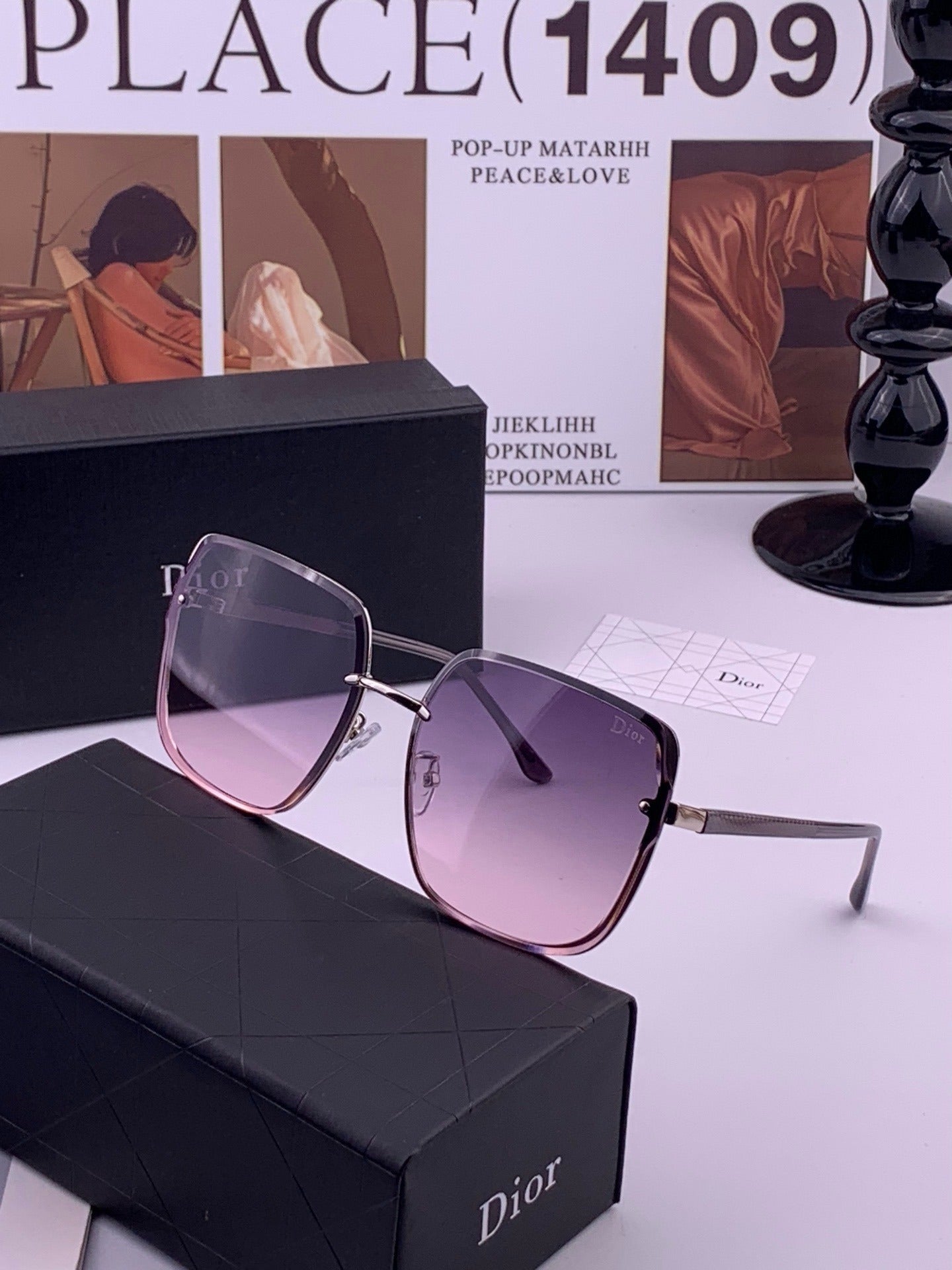 Gucci Nylon & Stainless Steel Sunglasses