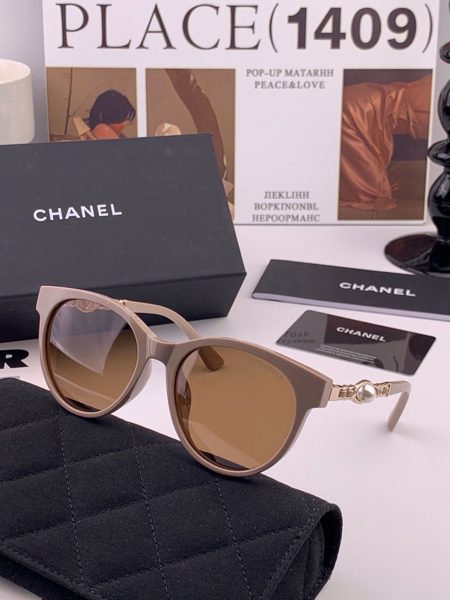 Chanel Pearl Sunglasses