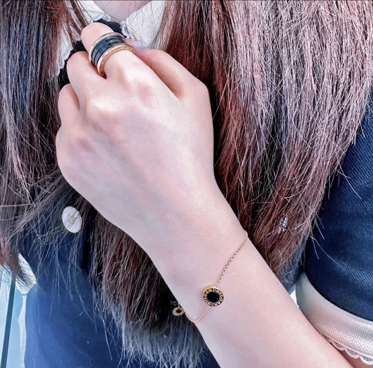 Bvlgari Silver Brass Bracelet