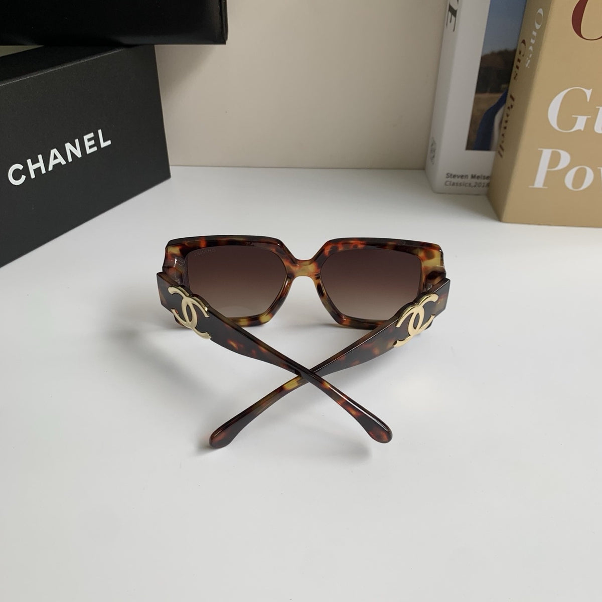Chanel Logo Sunglasses