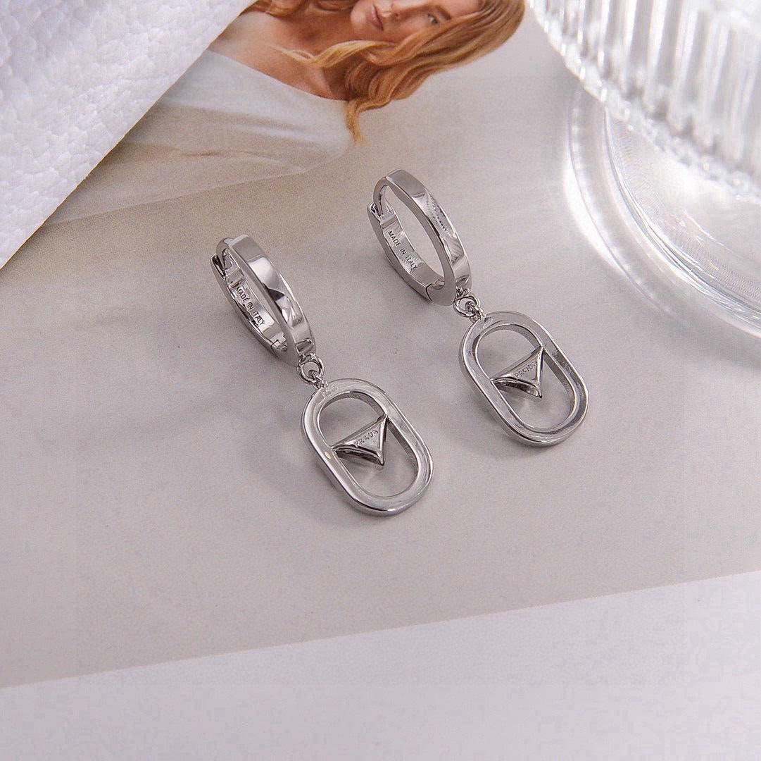 Prada Gold Earrings