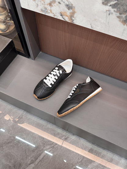 Prada Lambskin Leather Sneakers