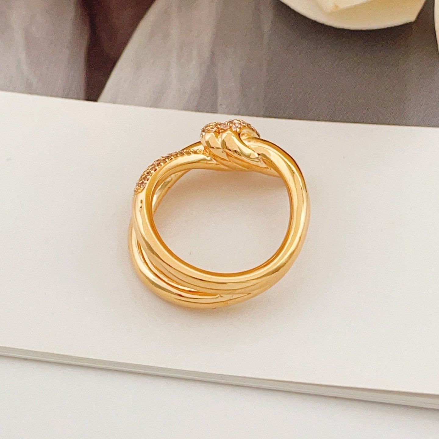 Tiffany & Co. Brass Knot Ring