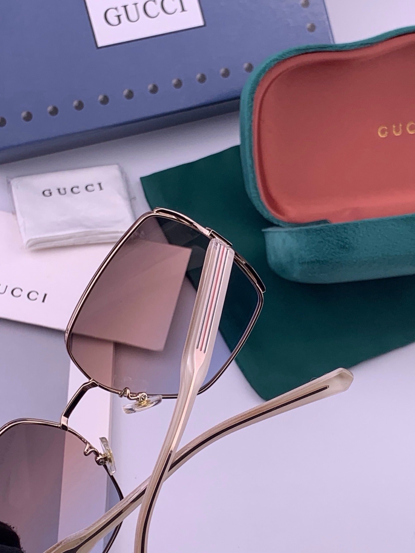 Chanel Nylon & Stainless Steel Sunglasses