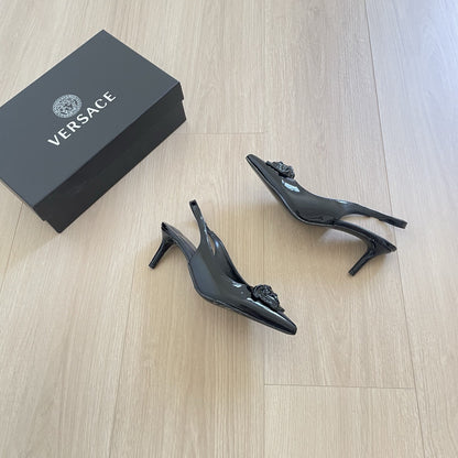 Versace Lambskin Leather Sandals