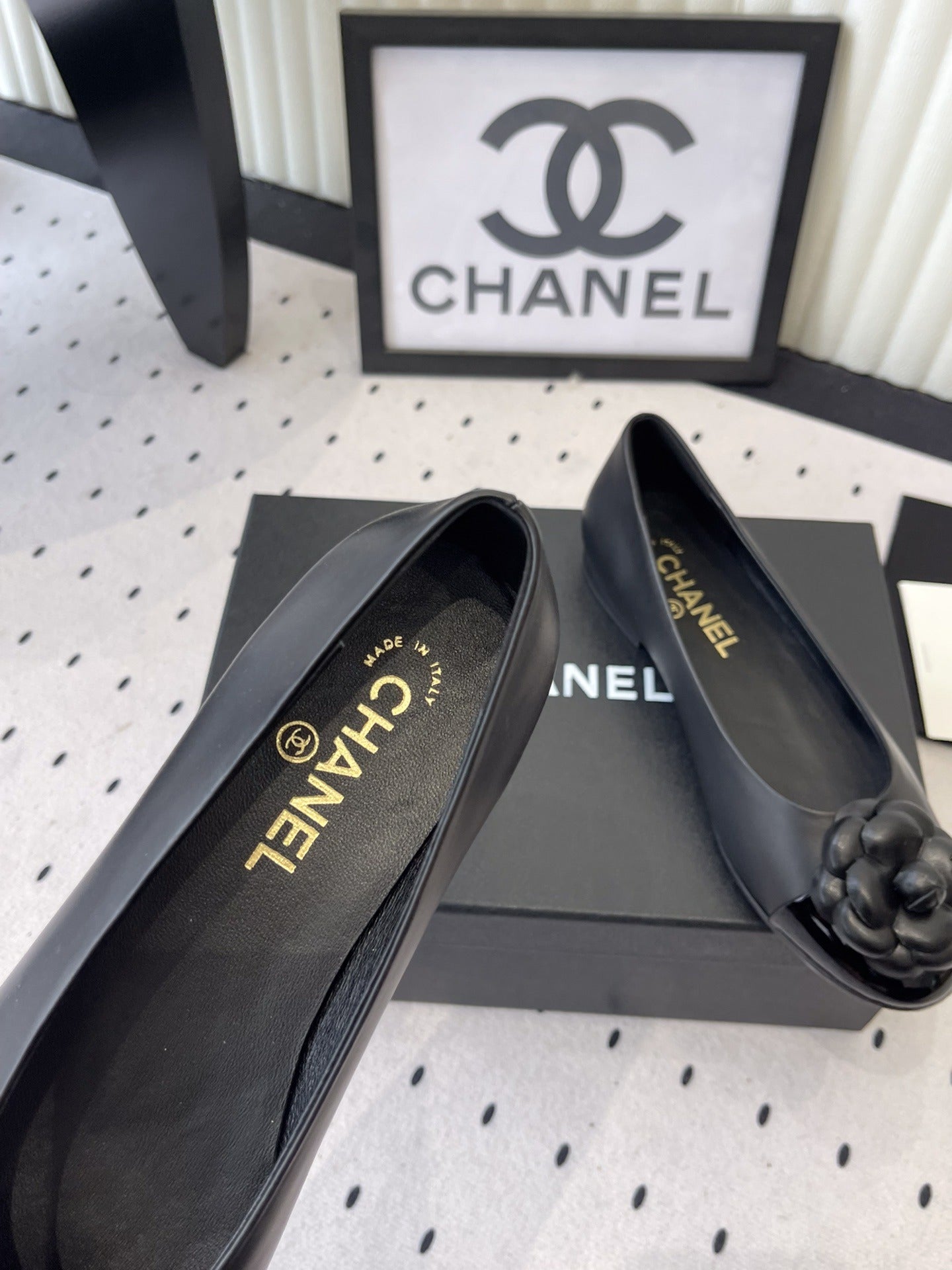 Chanel Lambskin Leather Shoes
