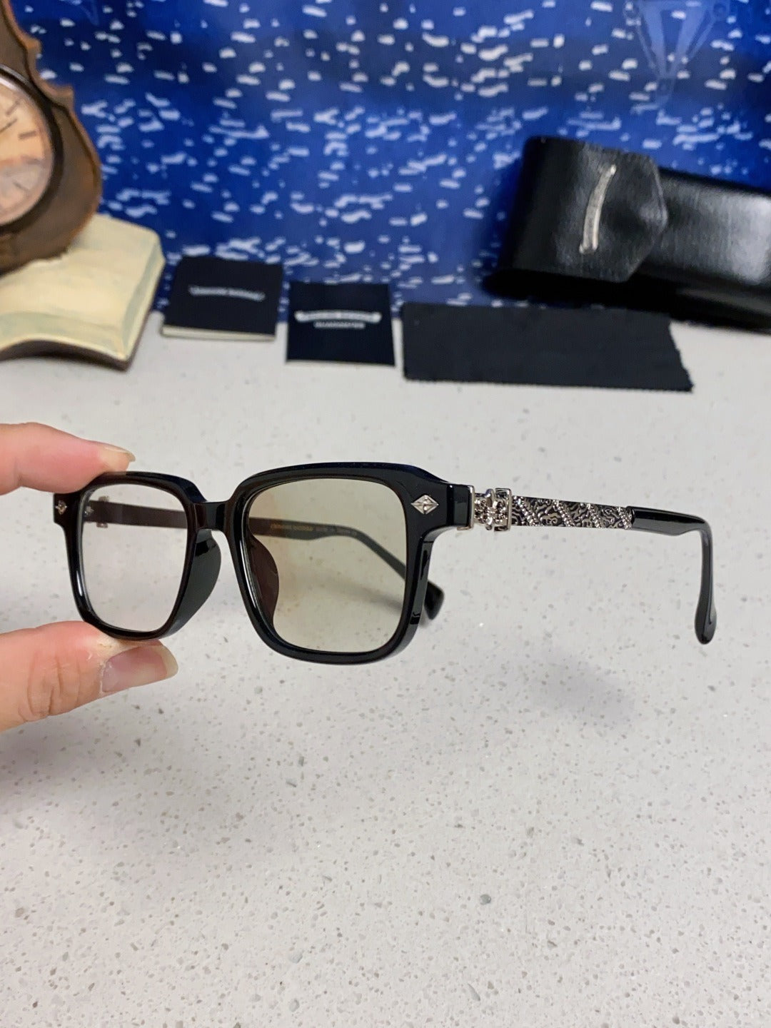 Chrome Hearts Vintage-Finish Sunglasses