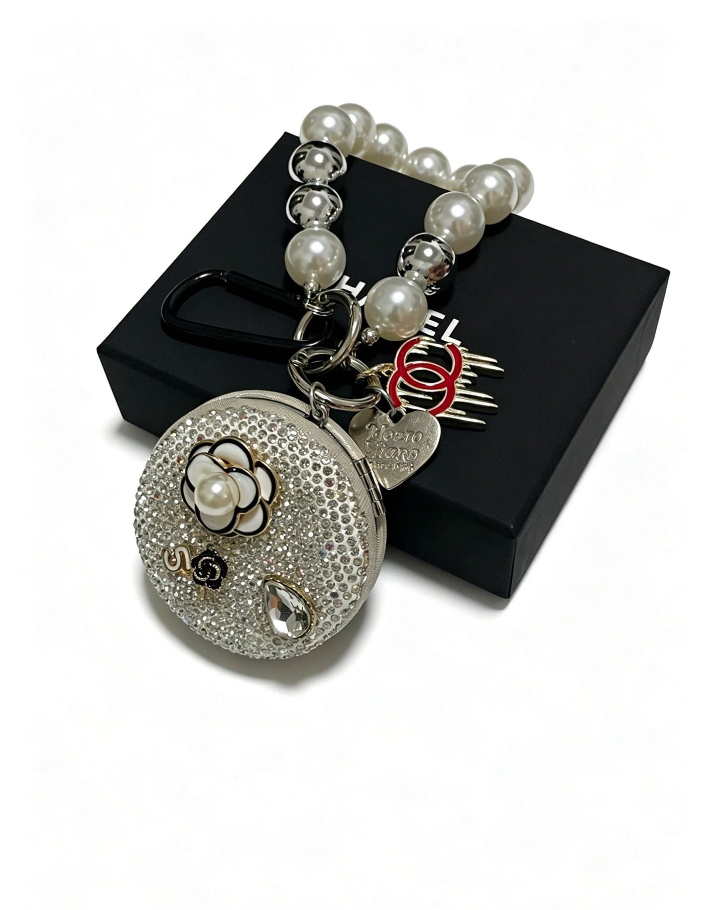 Chanel Vintage-Finish Keychain