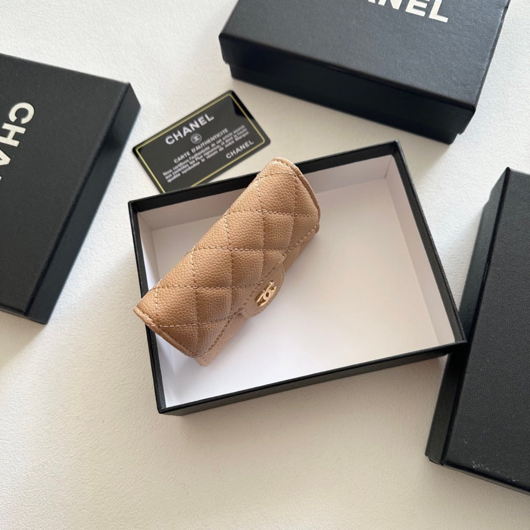 Chanel Lambskin Leather Card Holder