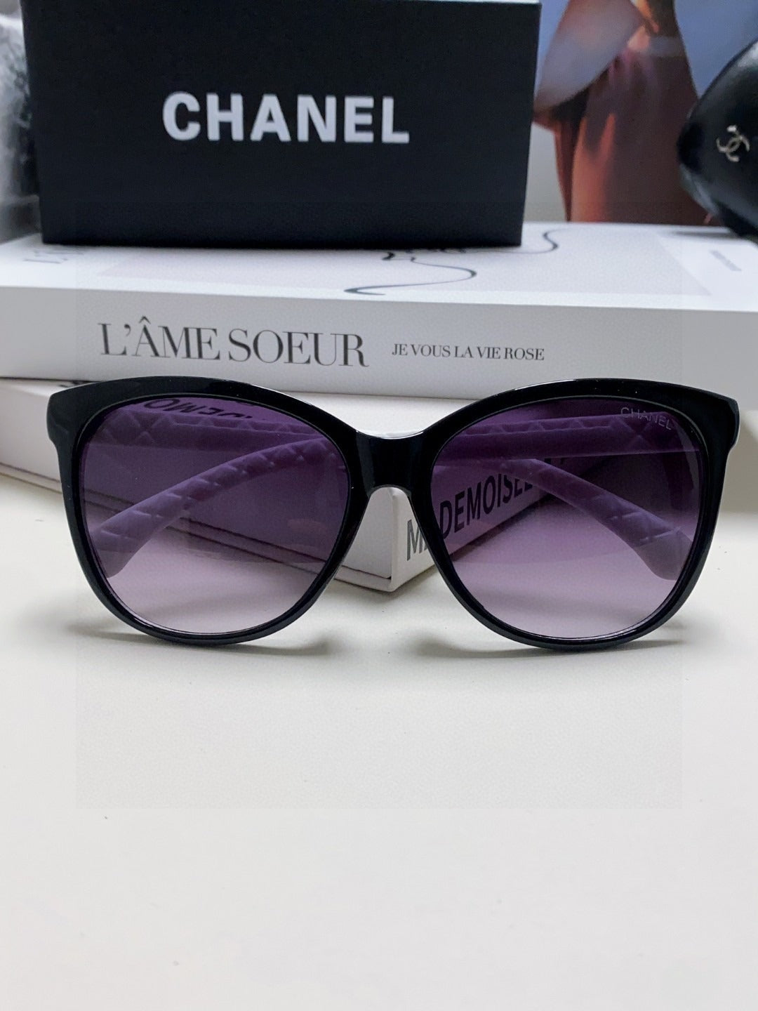 Chanel Logo Sunglasses