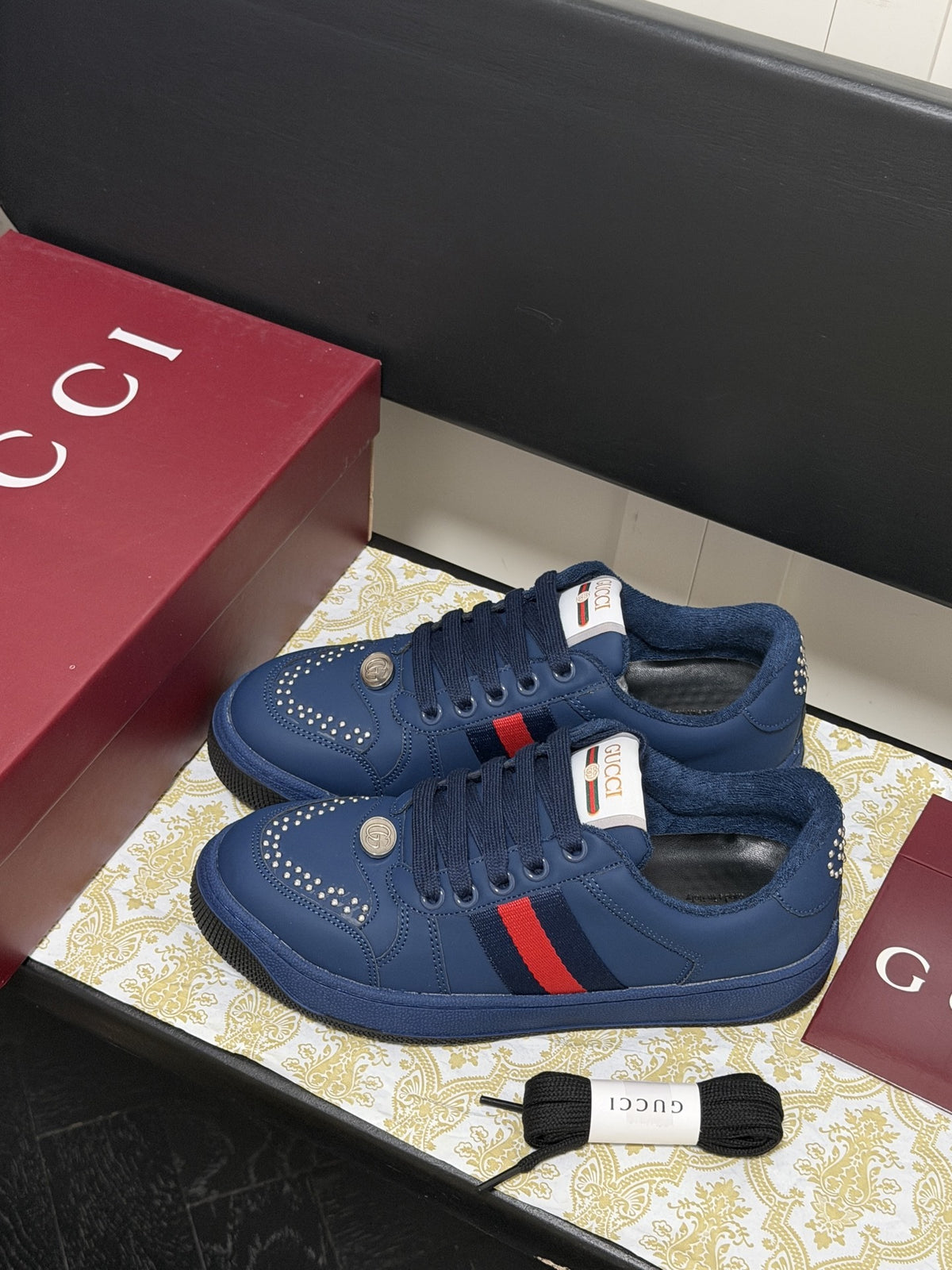 Gucci Crystal Sneakers