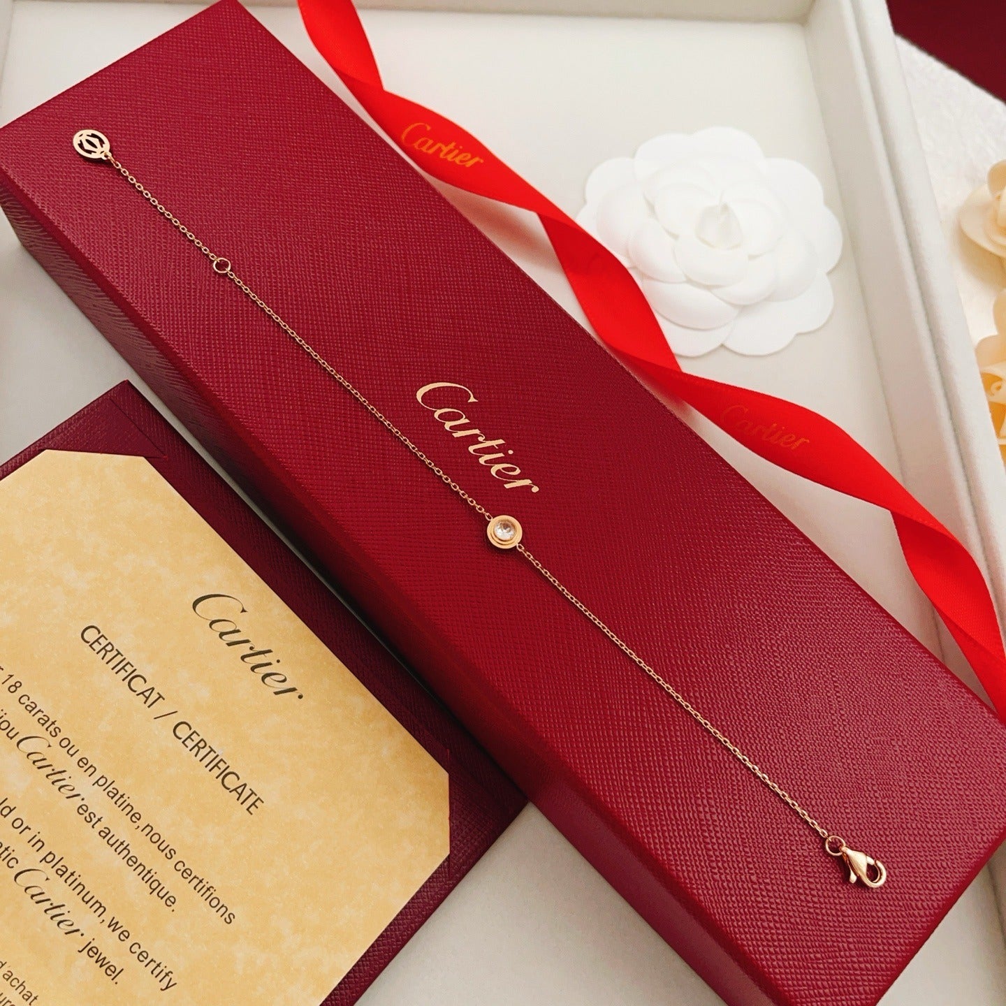 Cartier Brass Solitaire Bracelet