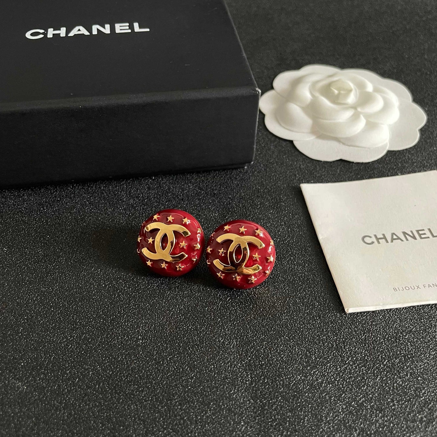 Chanel Star Earrings