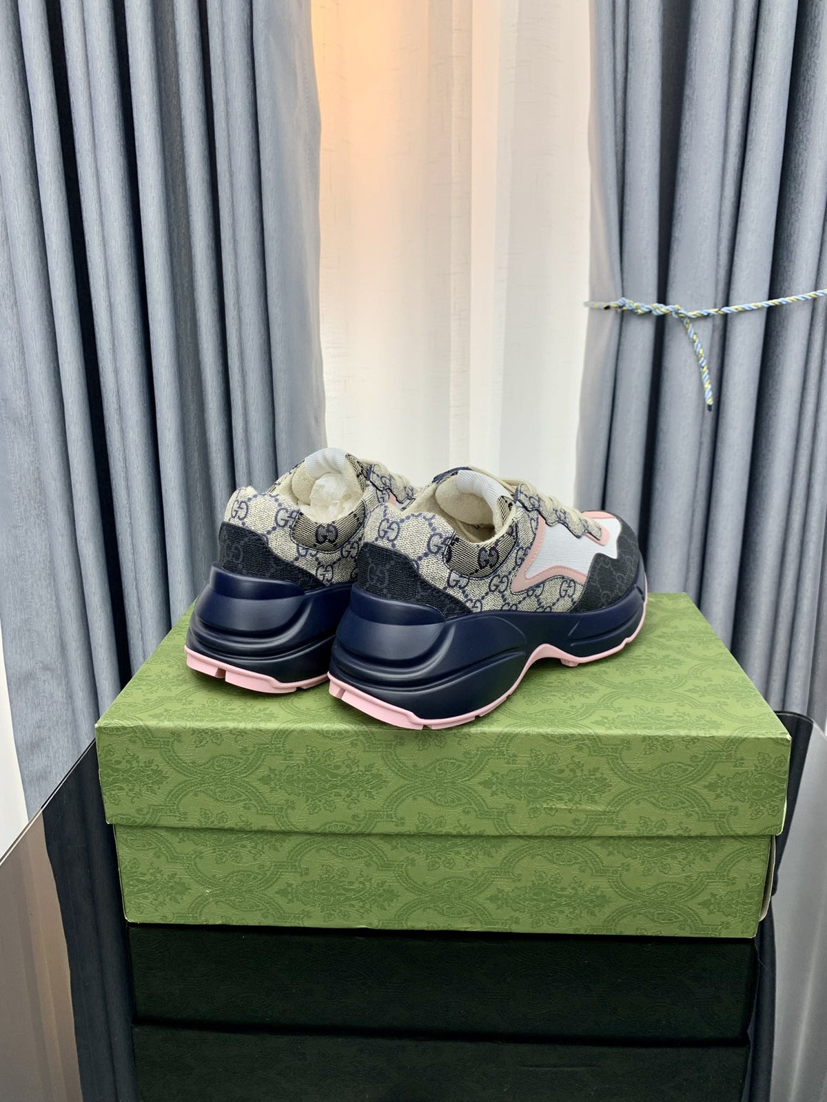 Gucci Lambskin Leather Sneakers
