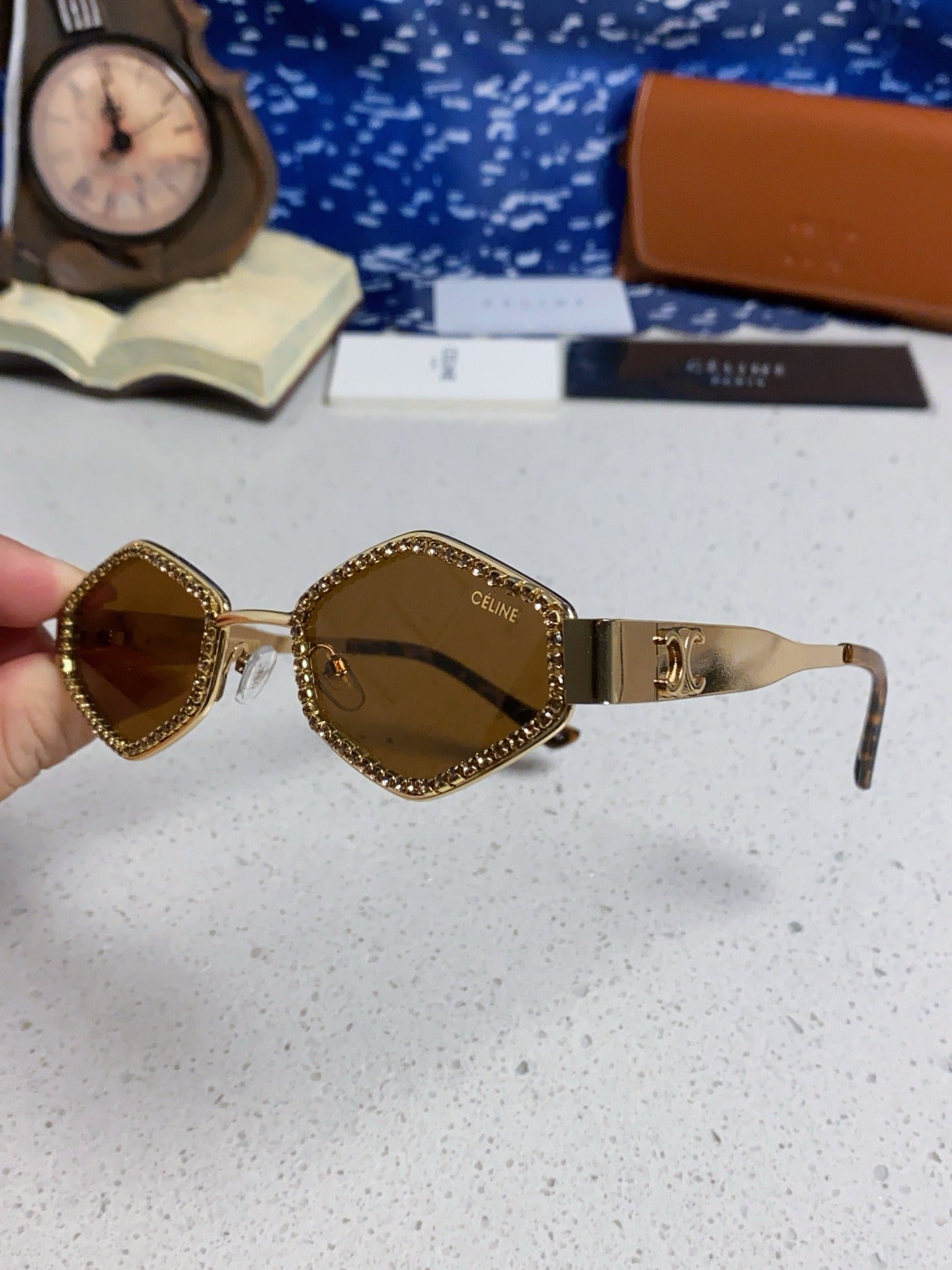 Celine Vintage-Finish Sunglasses