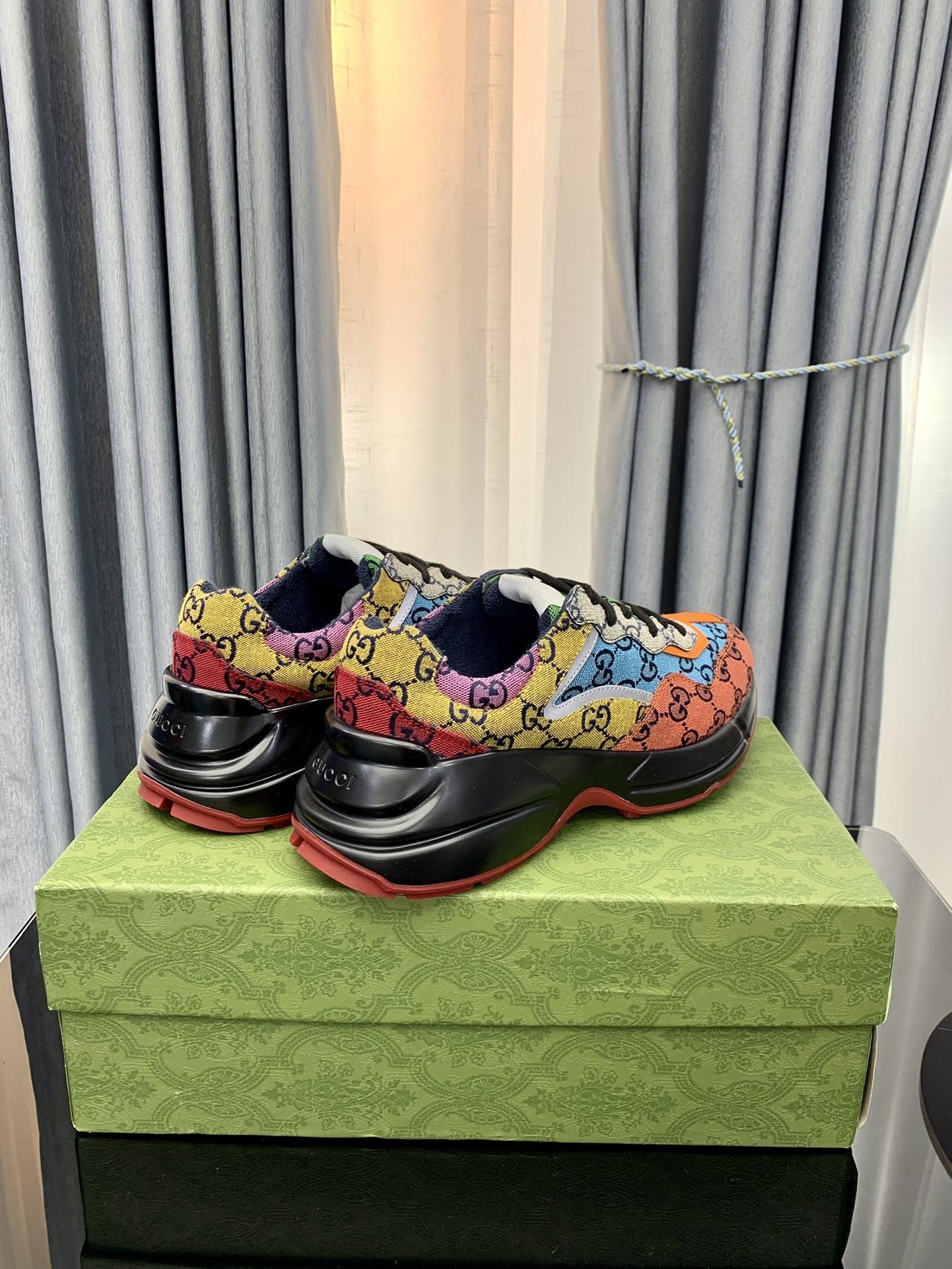 Gucci Lambskin Leather Sneakers