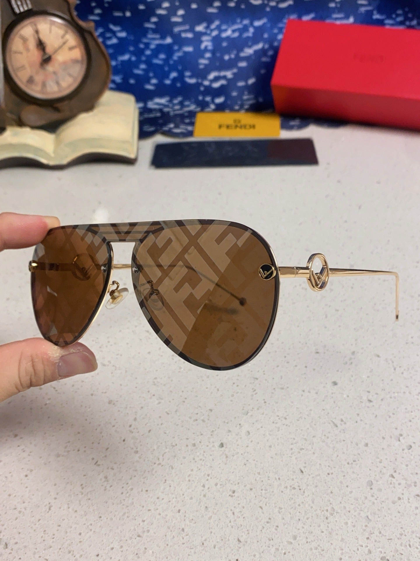 Fendi Logo Sunglasses