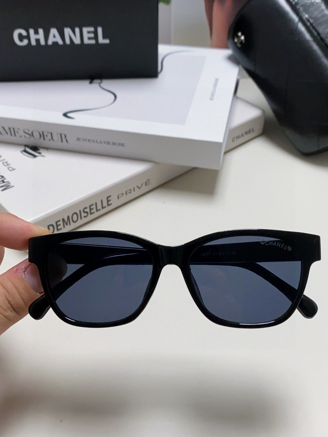 Chanel Logo Sunglasses