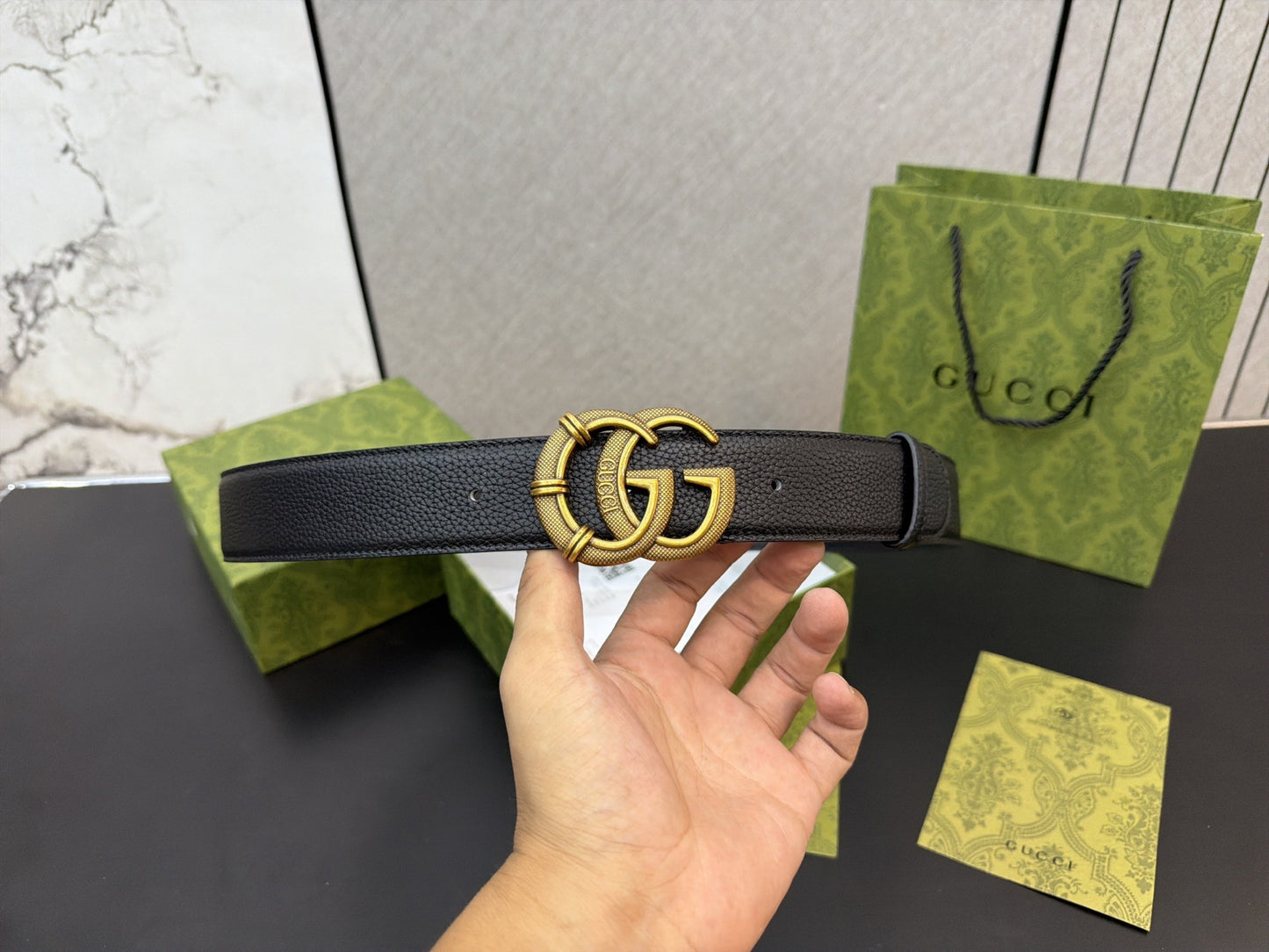 Gucci Leather Belt