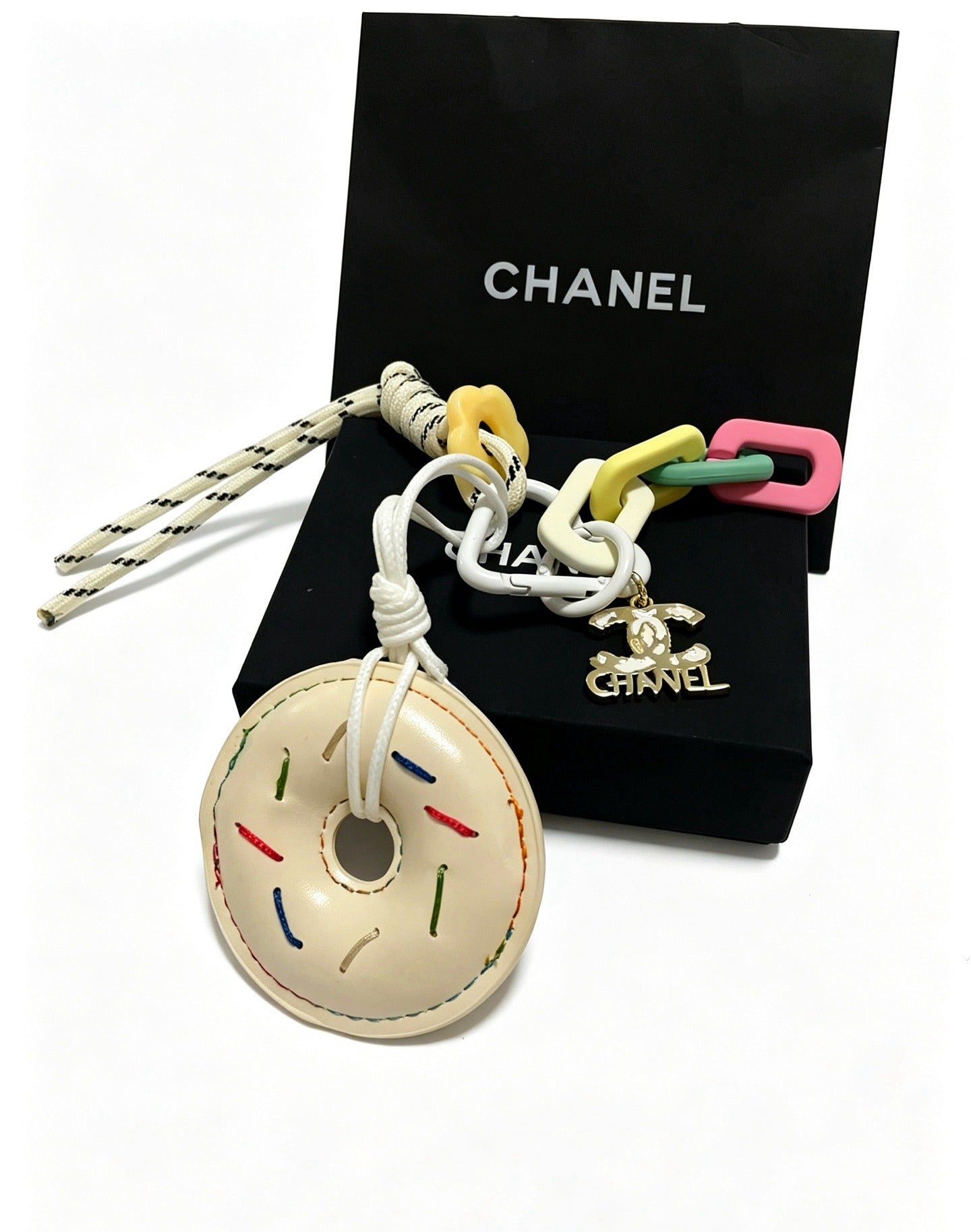 Chanel Vintage-Finish Keychain