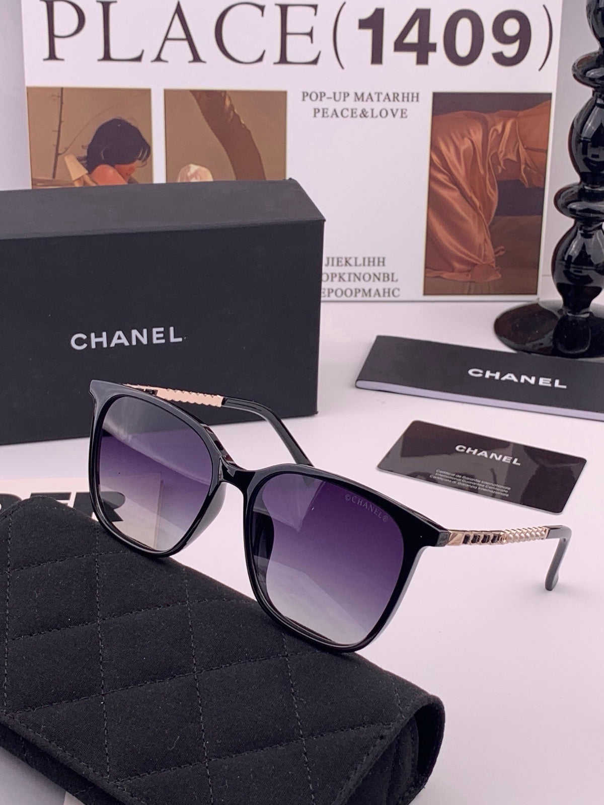 Chanel Pearl Sunglasses