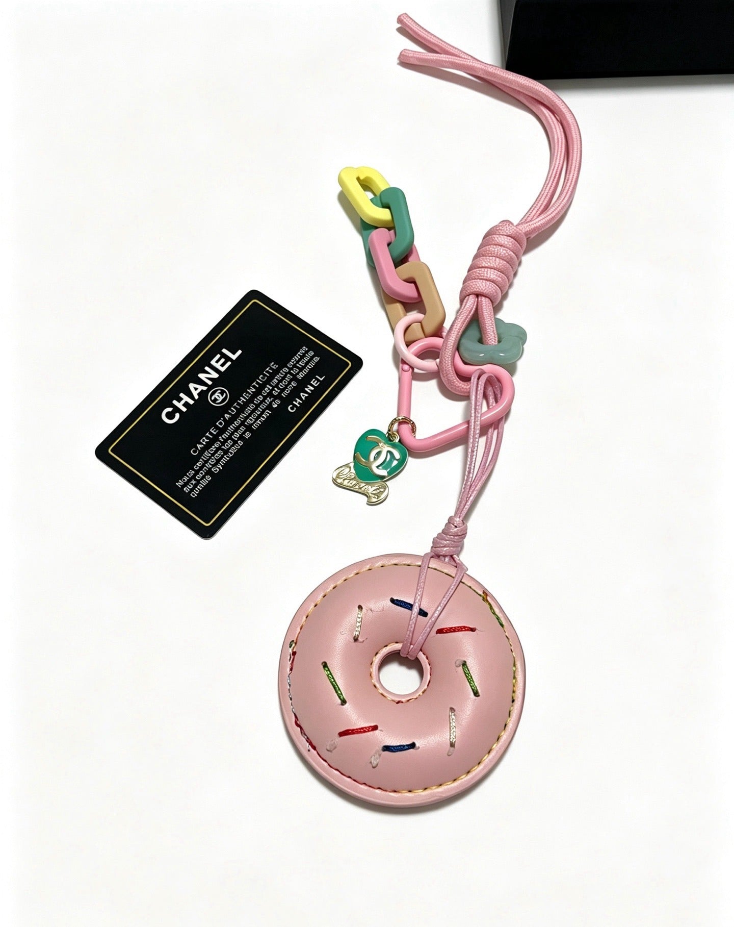 Chanel Vintage-Finish Keychain
