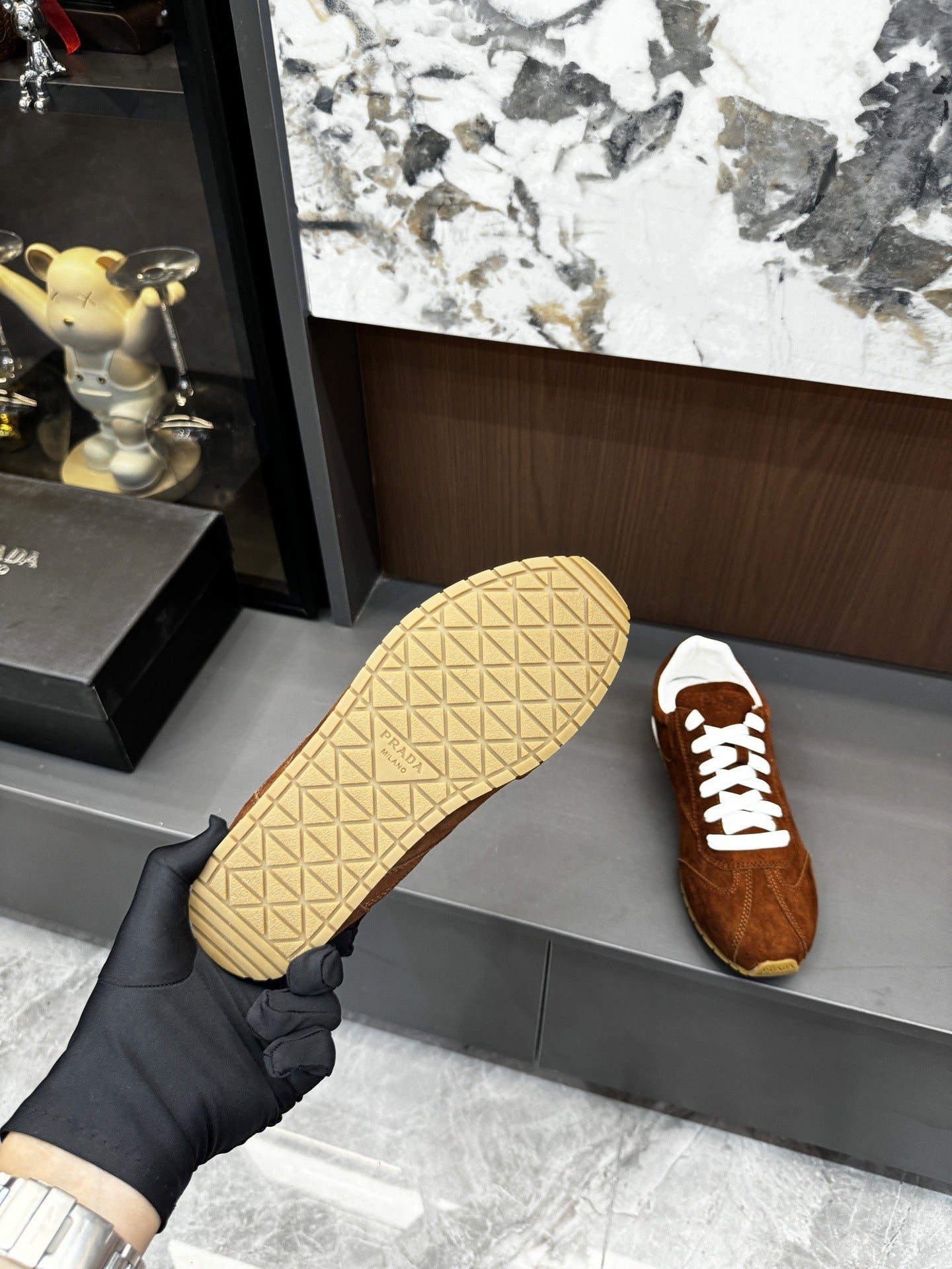 Prada Lambskin Leather Shoes