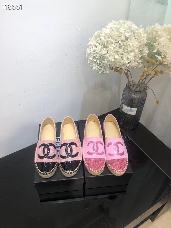 Chanel Canvas Shoes