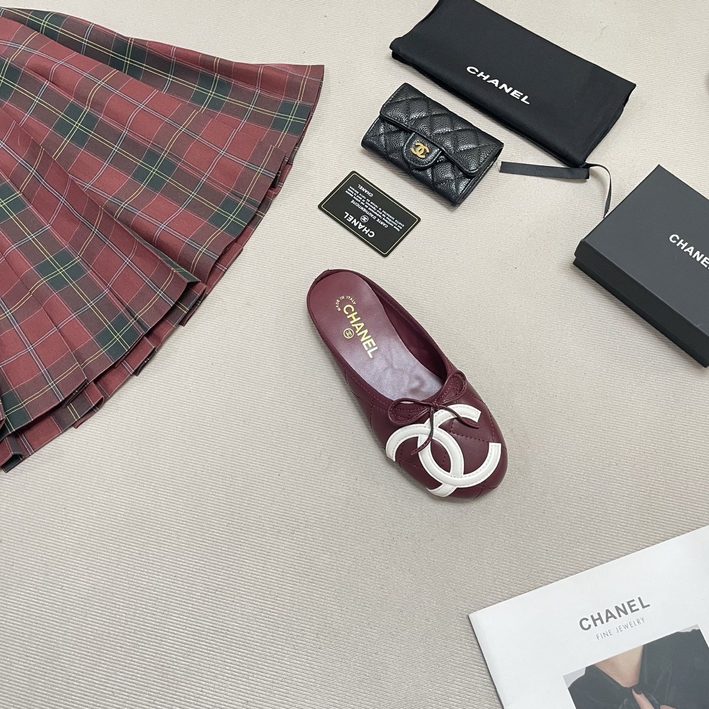 Chanel Leather Ballet Flats