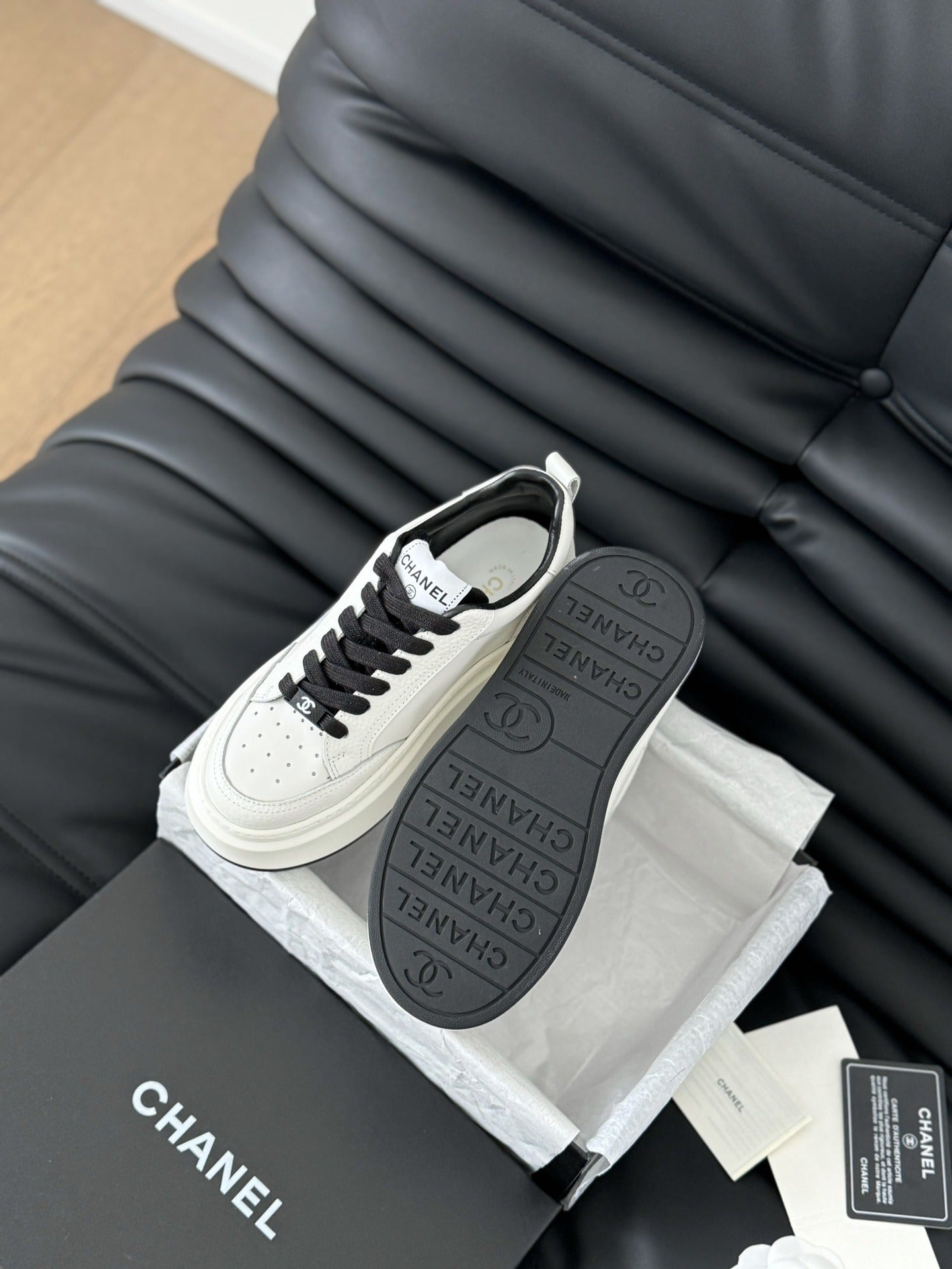 Chanel Logo Shoes