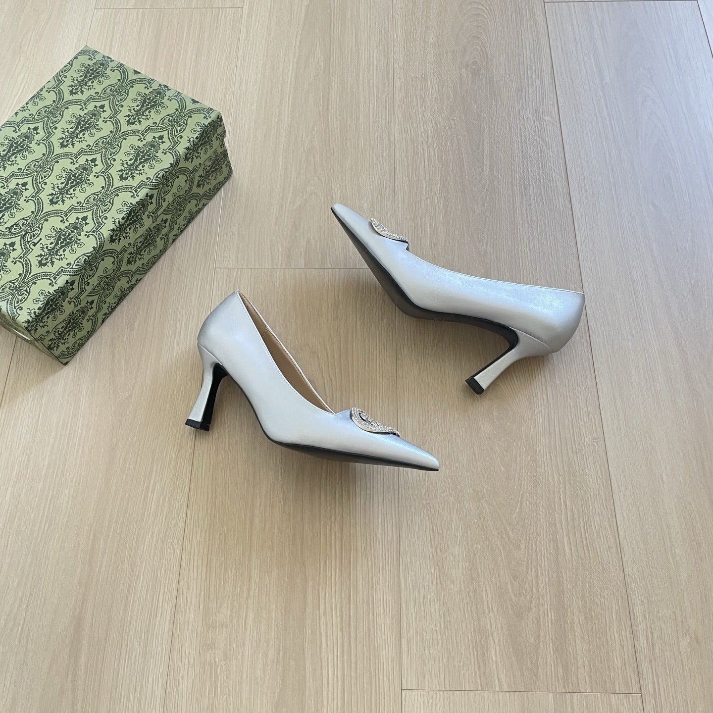 Gucci Crystal Heels