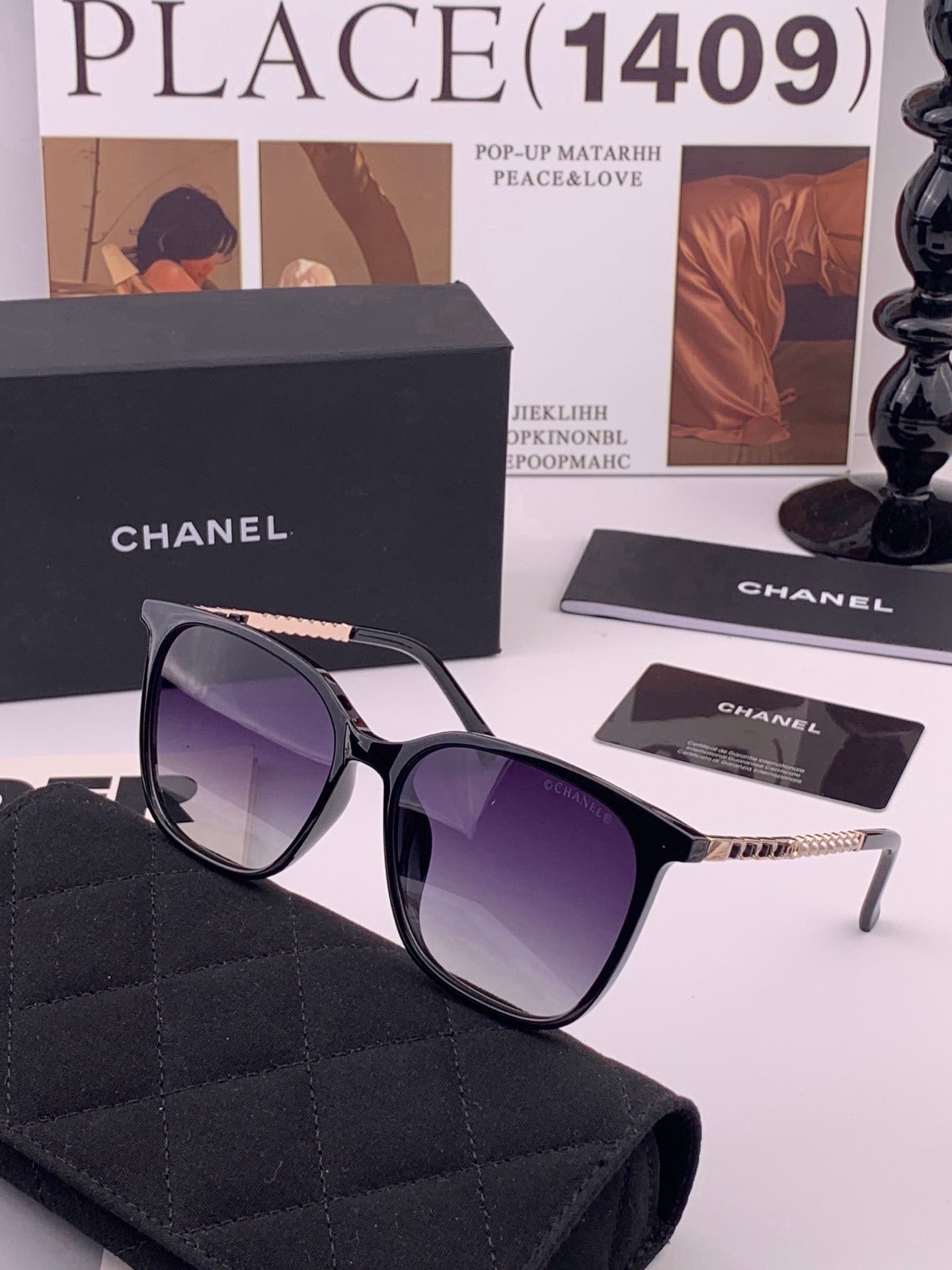 Chanel Pearl Sunglasses
